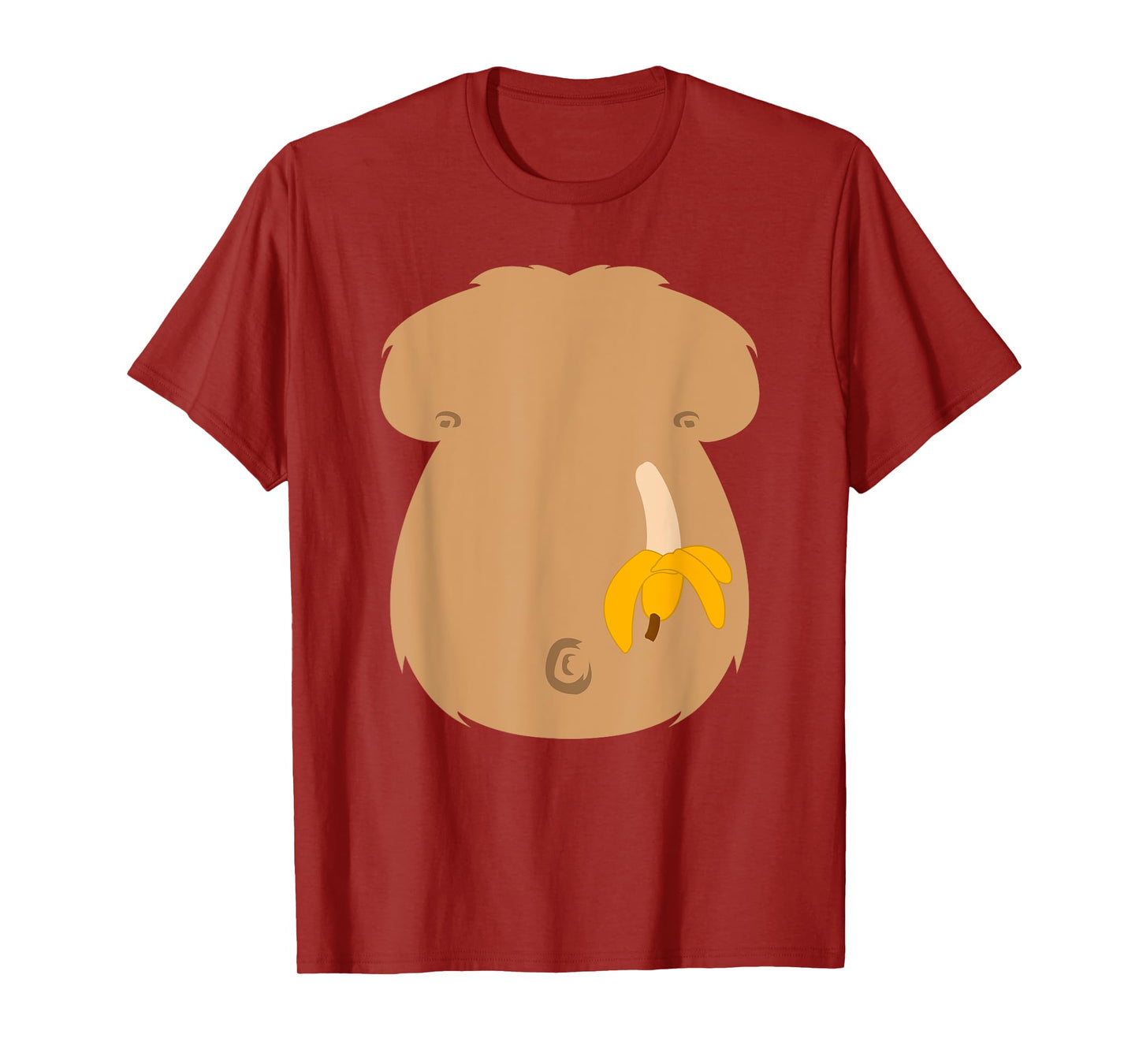 Halloween Gorilla Monkey Chest Lazy DIY Costume Funny Shirt