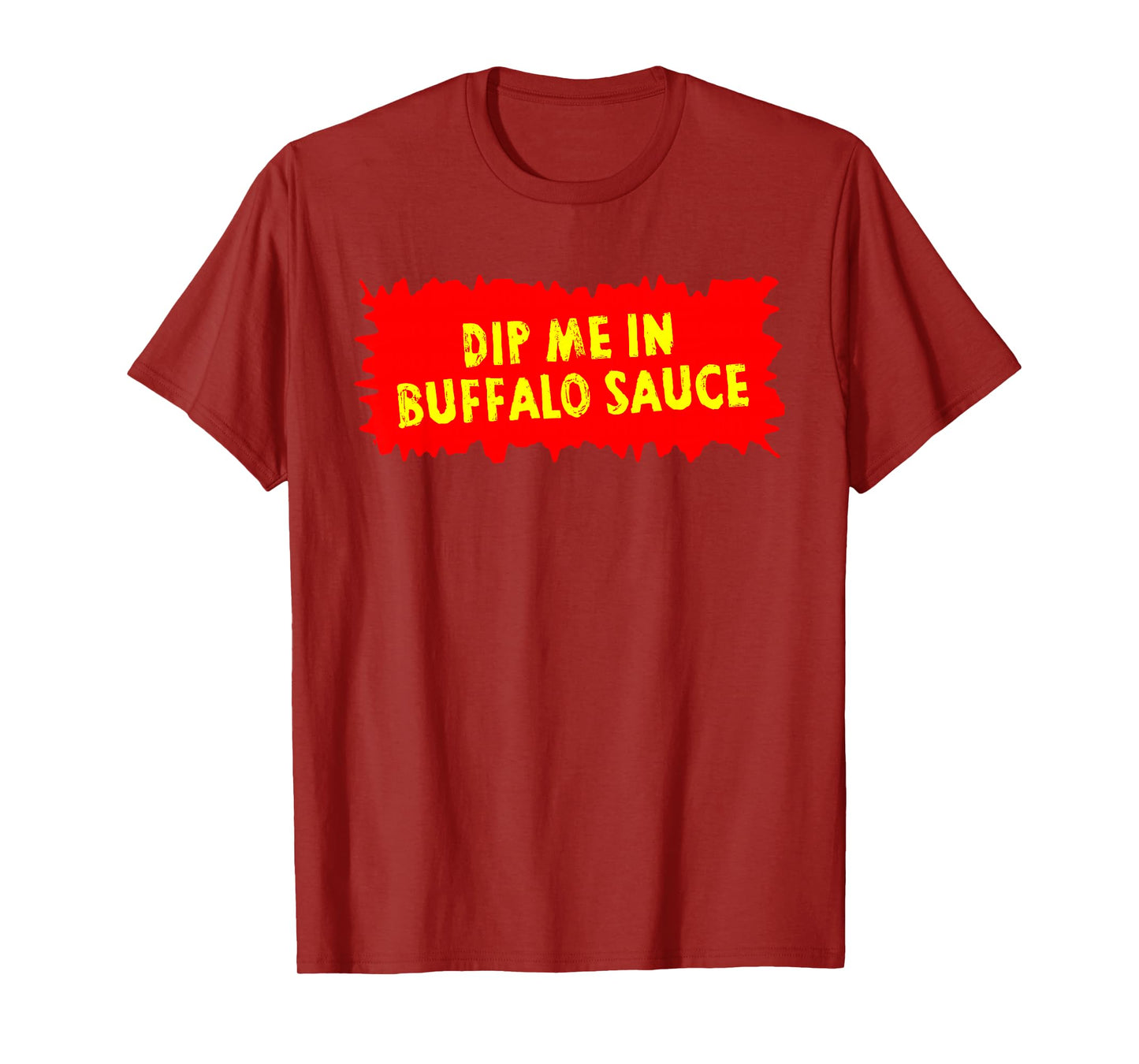 Buffalo Sauce Hot Chicken Wings Bar Food T-Shirt