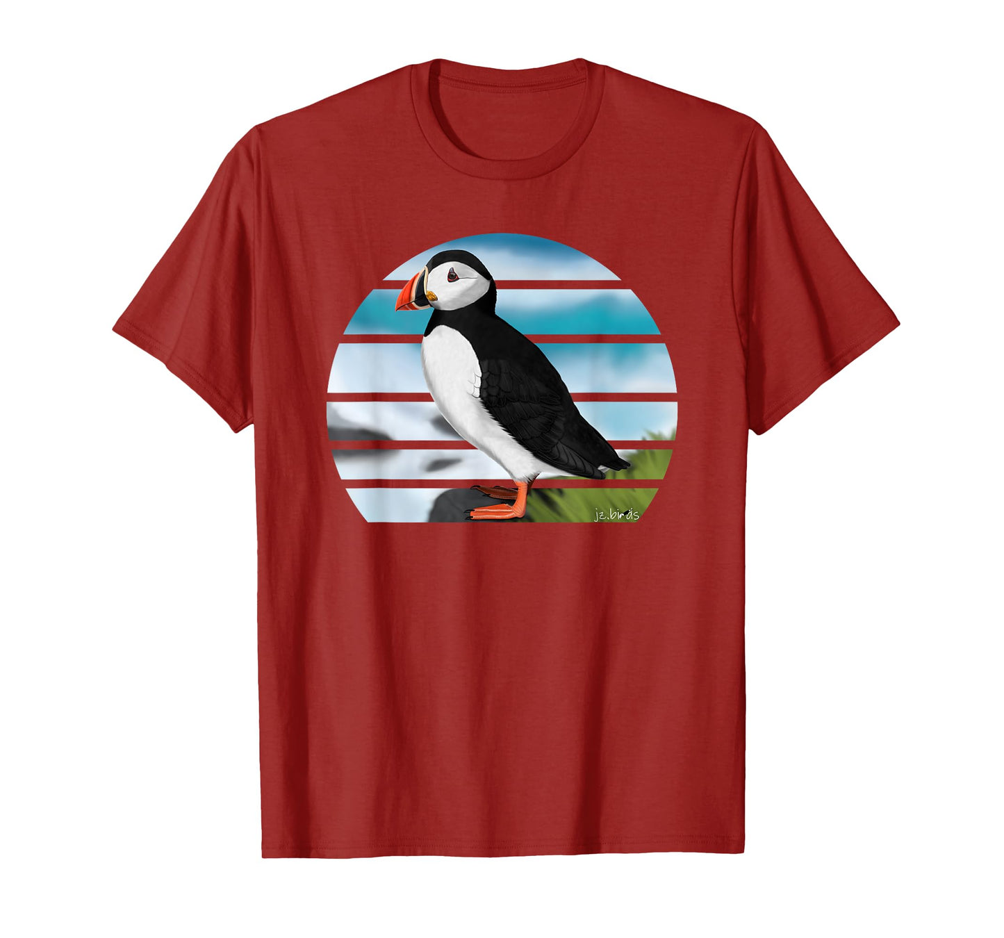 Puffin Bird Birder Ornithologist Biologist Birdwatcher T-Shirt