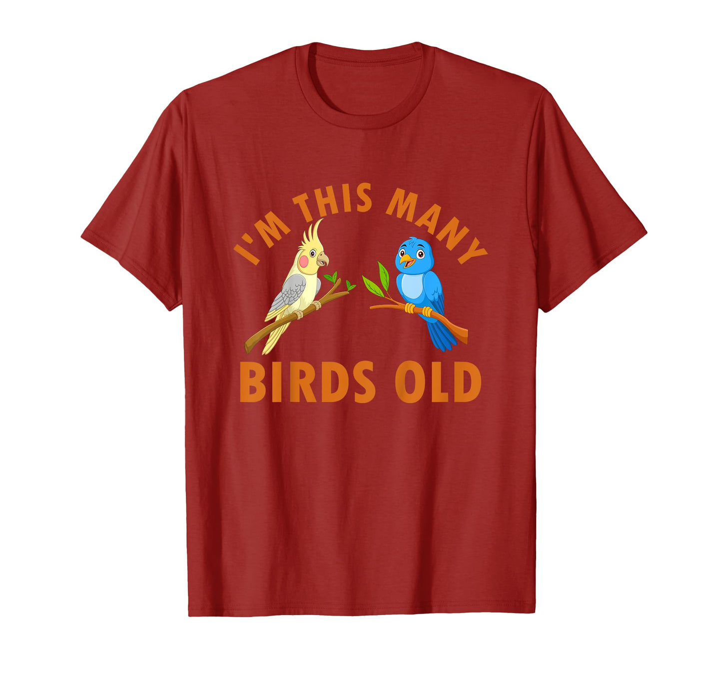 2 Year Old Birds Old 2nd Birthday Kids T-Shirt