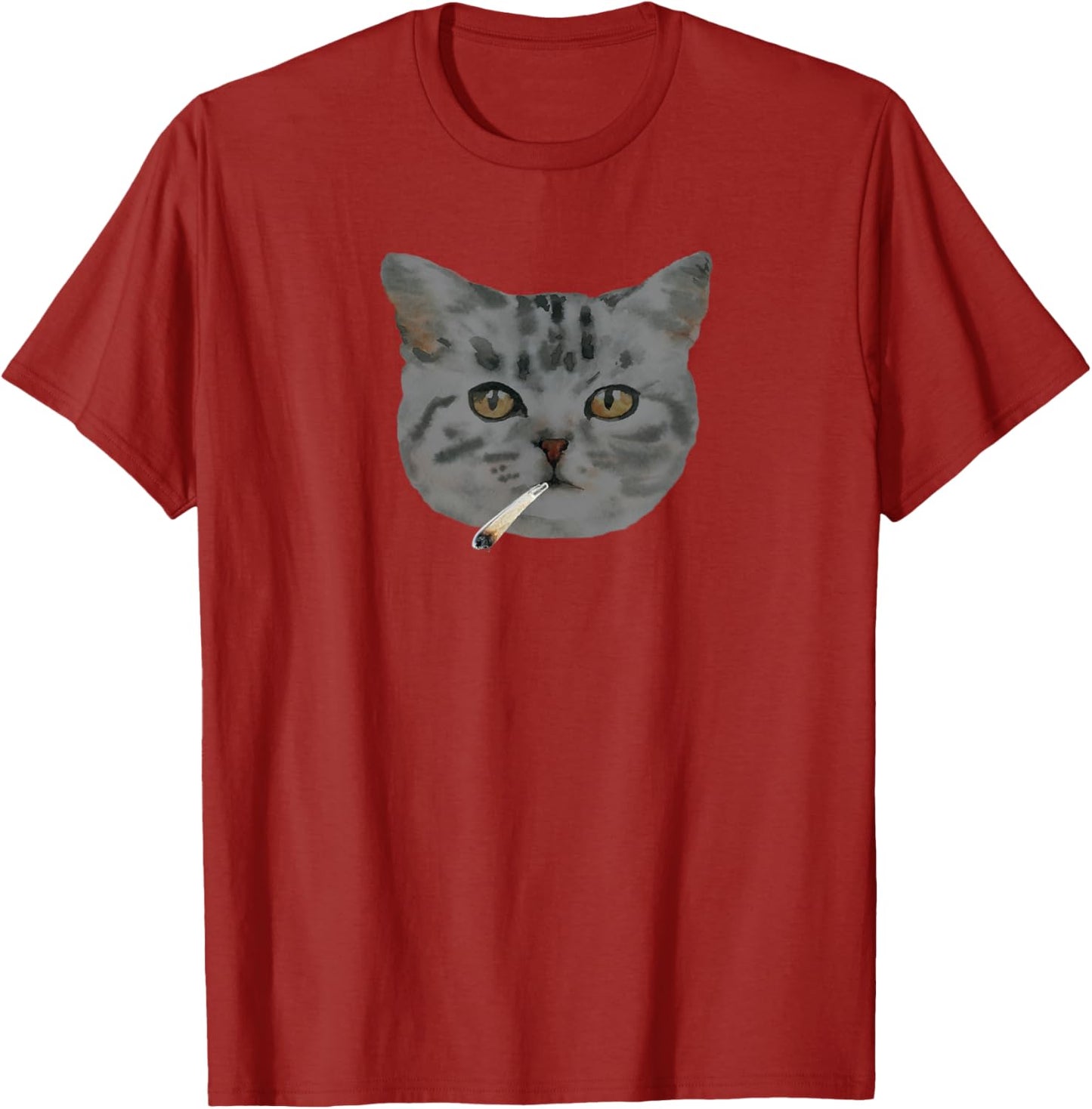 Cat Smoking a Joint Shirt T-Shirt