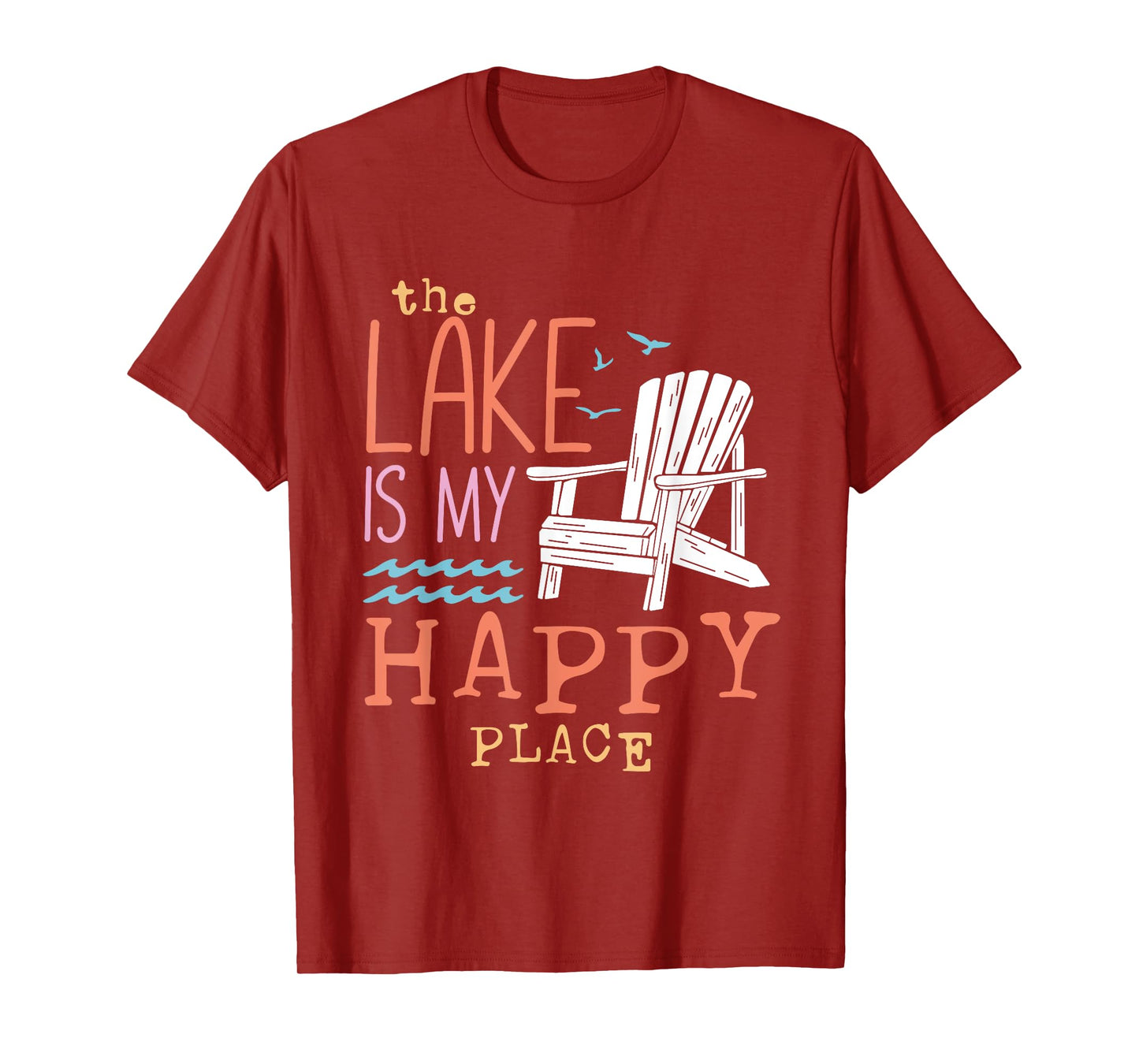 The Lake Is My Happy Place T-Shirt