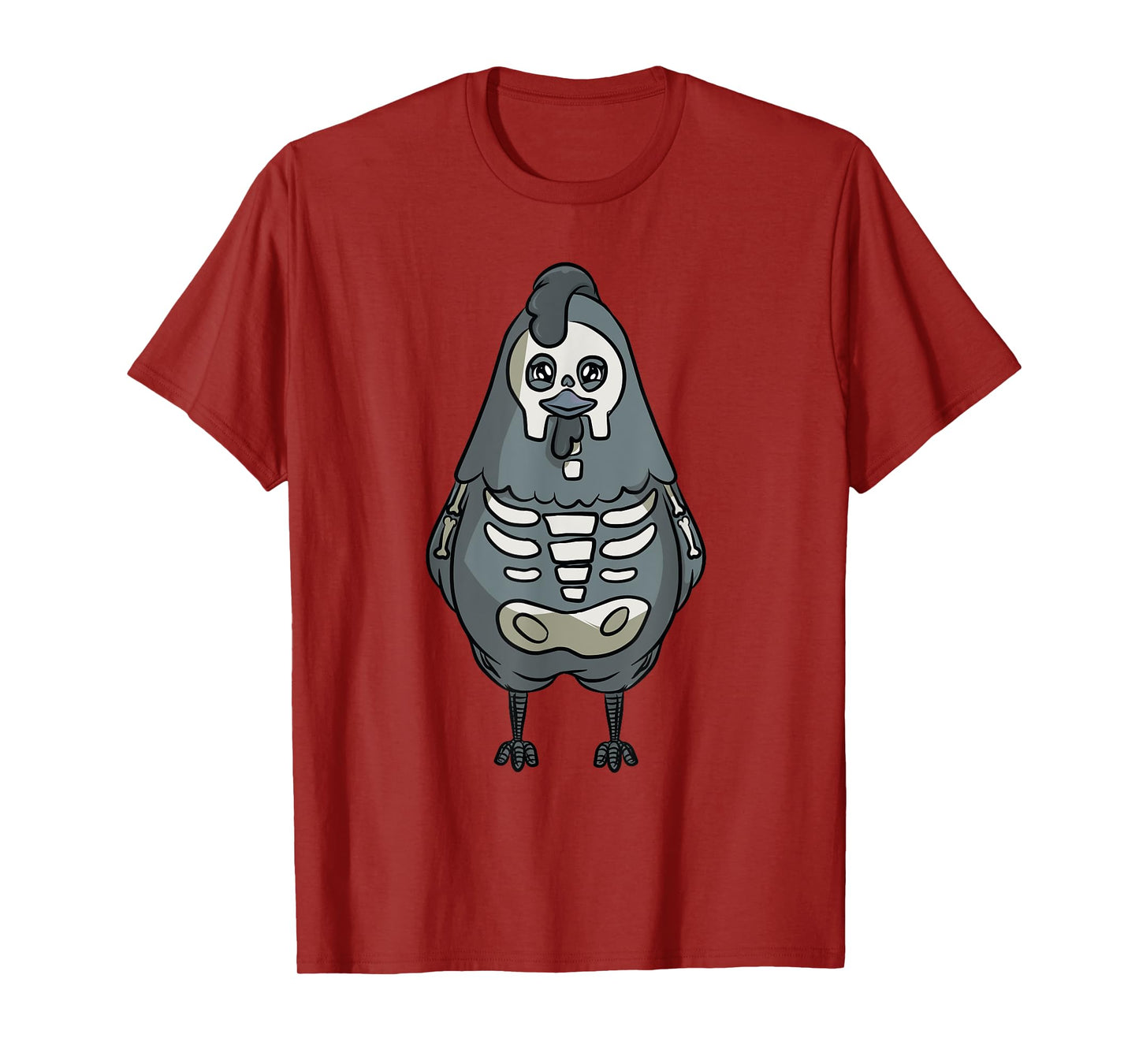Chicken Skeleton Costume for Halloween Chickens T-Shirt