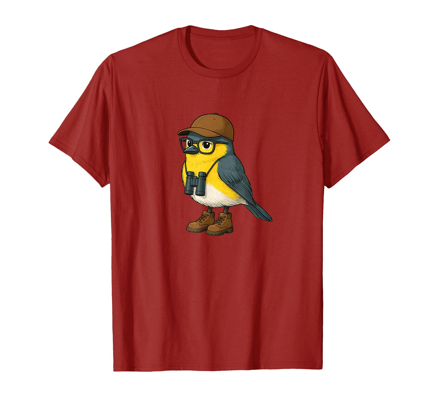 Bird Nerd Funny Bird Watching Birding Fathers day T-Shirt