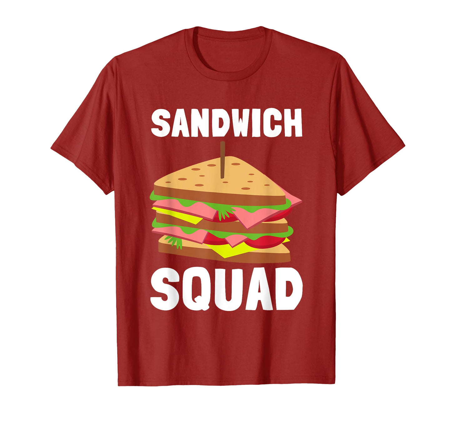 Hoagie Sub Artist And Sandwich Maker - Sandwich Squad T-Shirt