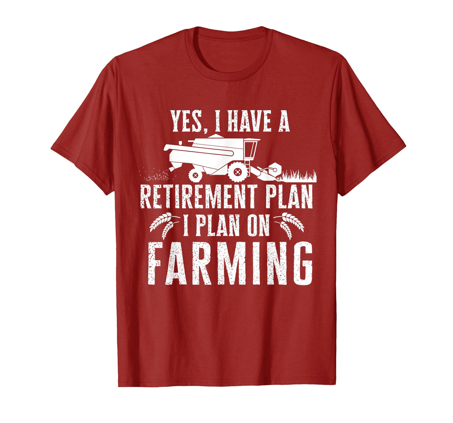 Funny retirement plan on farming Tshirt, Truck Farmer Gift T-Shirt
