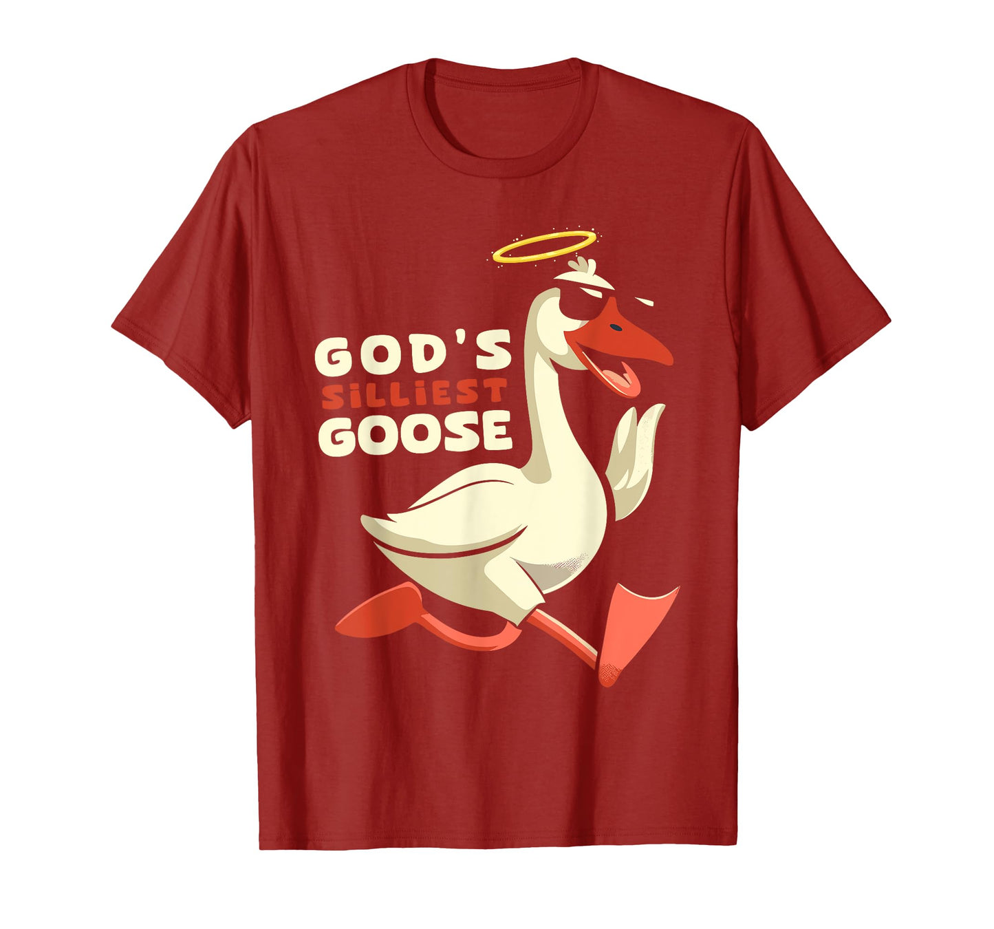 Gods Silliest Goose Costume Funny Meme Gifts Silly Goose T-Shirt