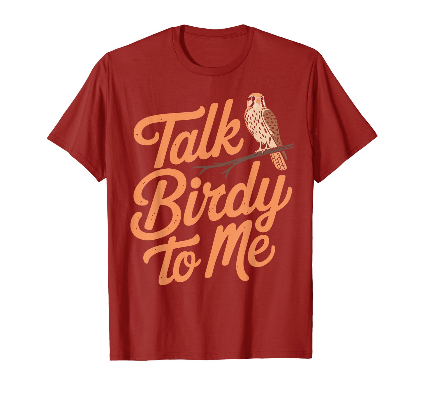 Kestrel Gifts & Birding Apparel Unisex Funny Ornithologist Kestrel Birding T-Shirt, Black, Small, Short Sleeve