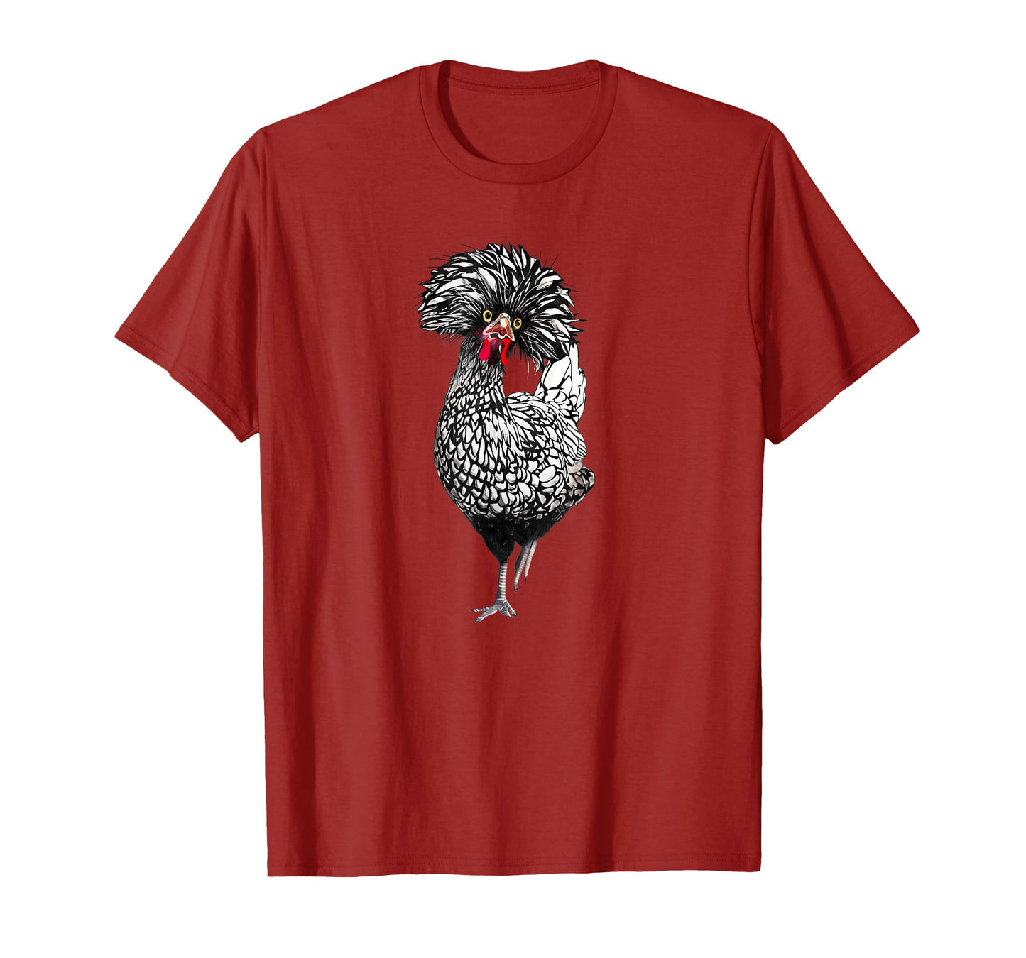 Funny Polish Chicken Shirt Backyard Chicken Coop Farm T-Shirt