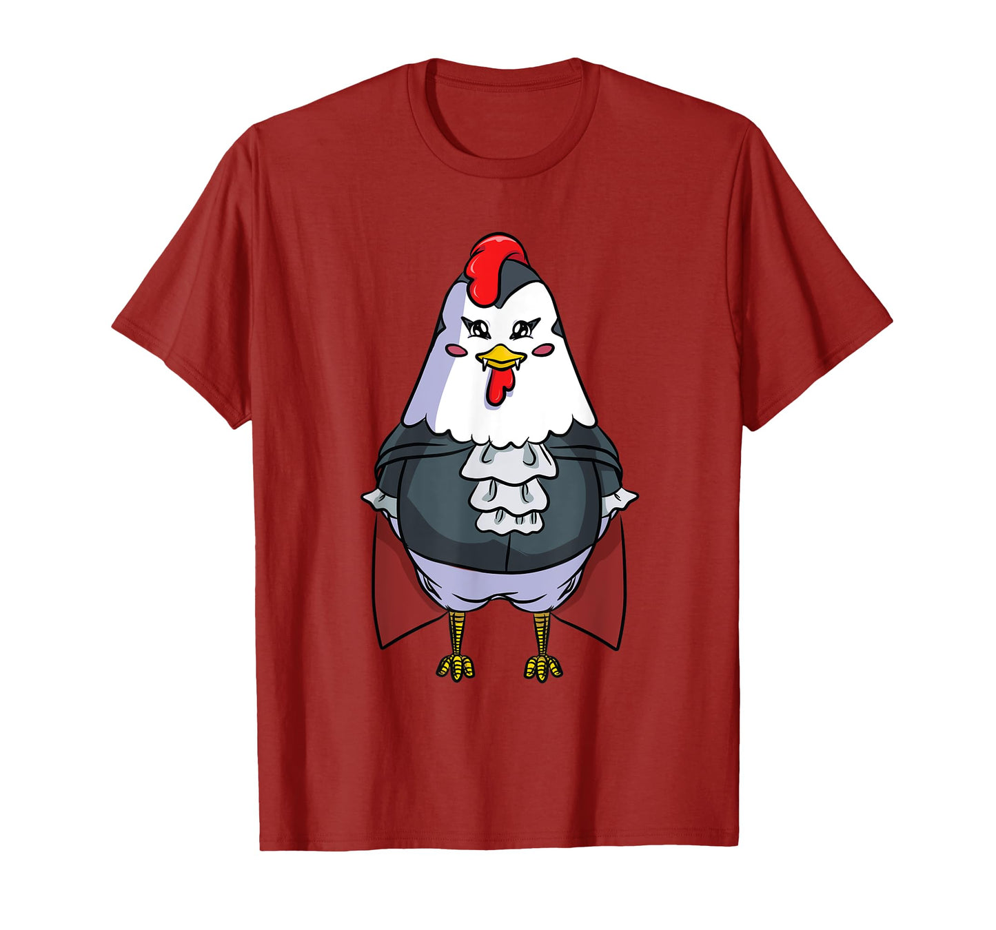 Chicken Vampire Costume for Halloween Chickens T-Shirt