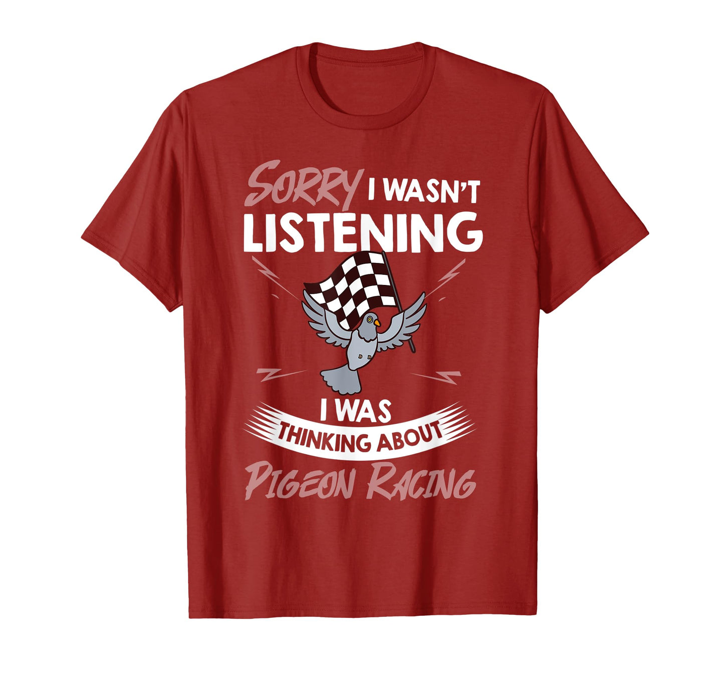 Pigeon Racing Trainer Bird Keeping Fancier Clock T-Shirt