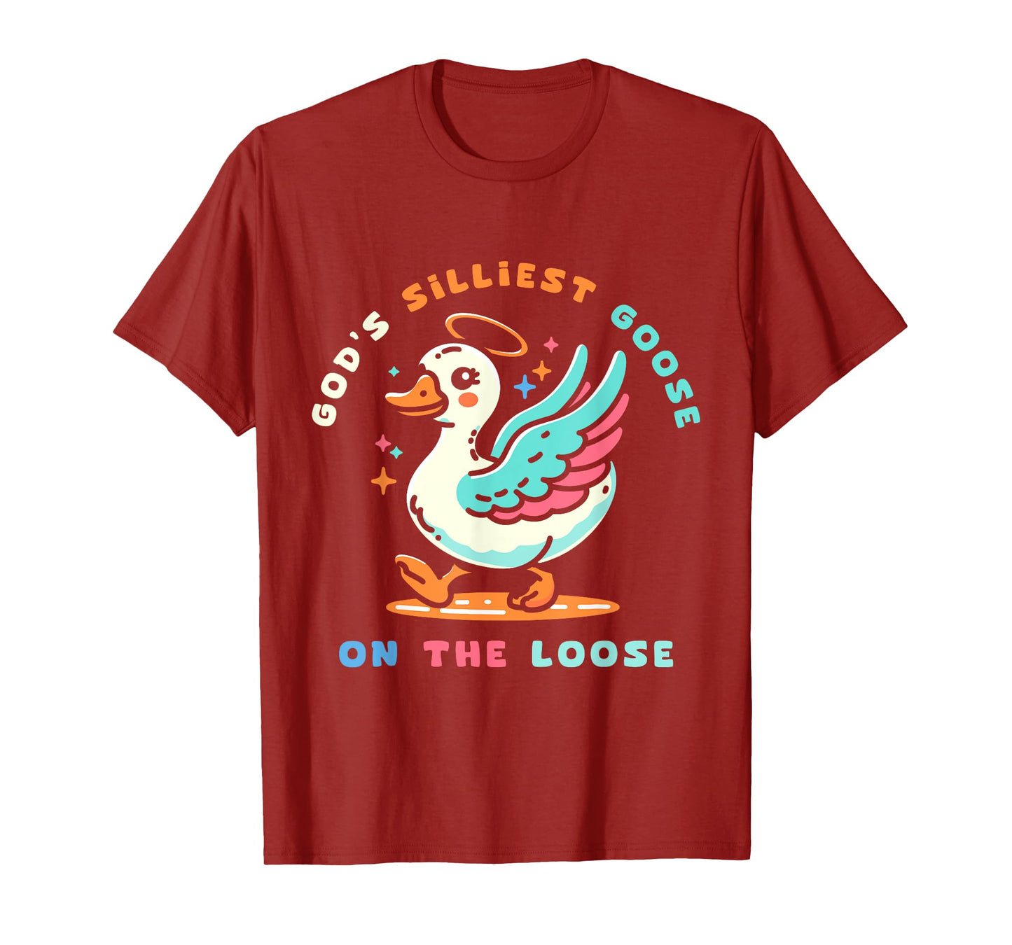 Gods Silliest Goose Costume for Kids Funny Gifts Silly Goose T-Shirt