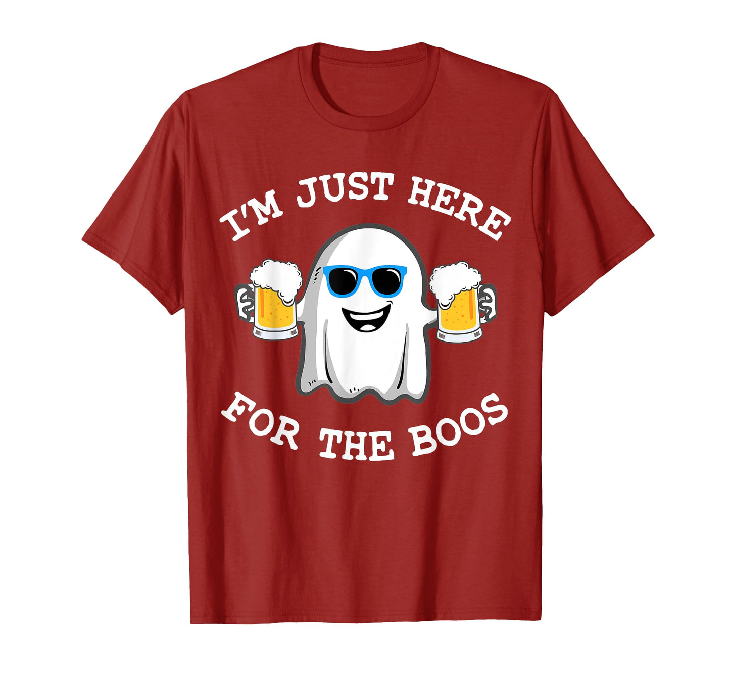Funny Halloween I'm just here for the boos costume gift T-Shirt