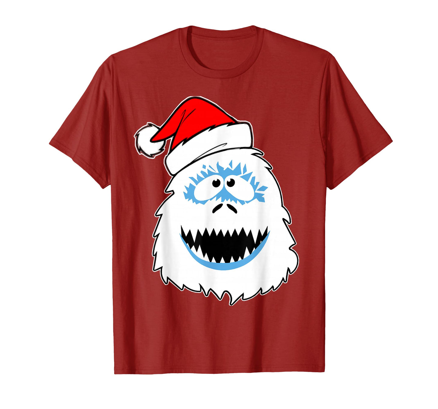 Funny Xmas Abominable Snowman Bigfoot Yeti Retro Christmas T-Shirt