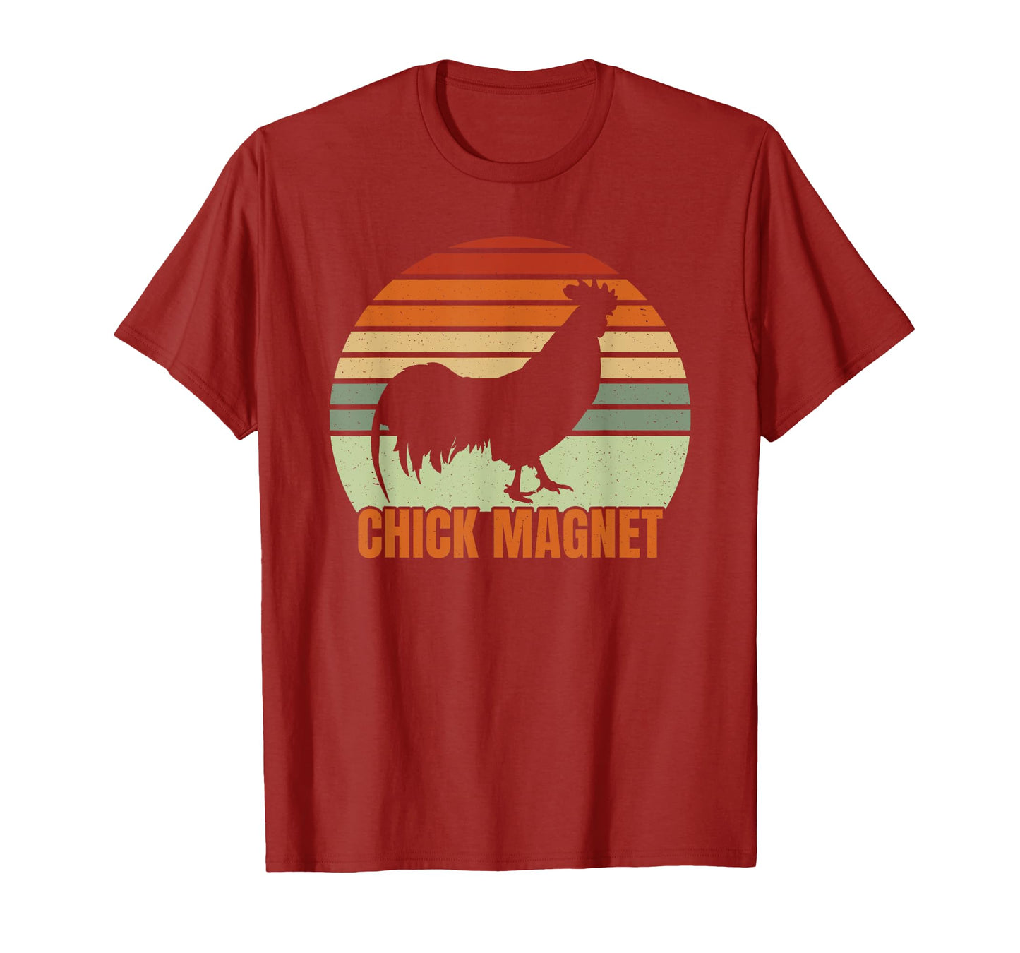 Funny Chicken Farmer Rooster Chick Magnet Backyard Chicken T-Shirt