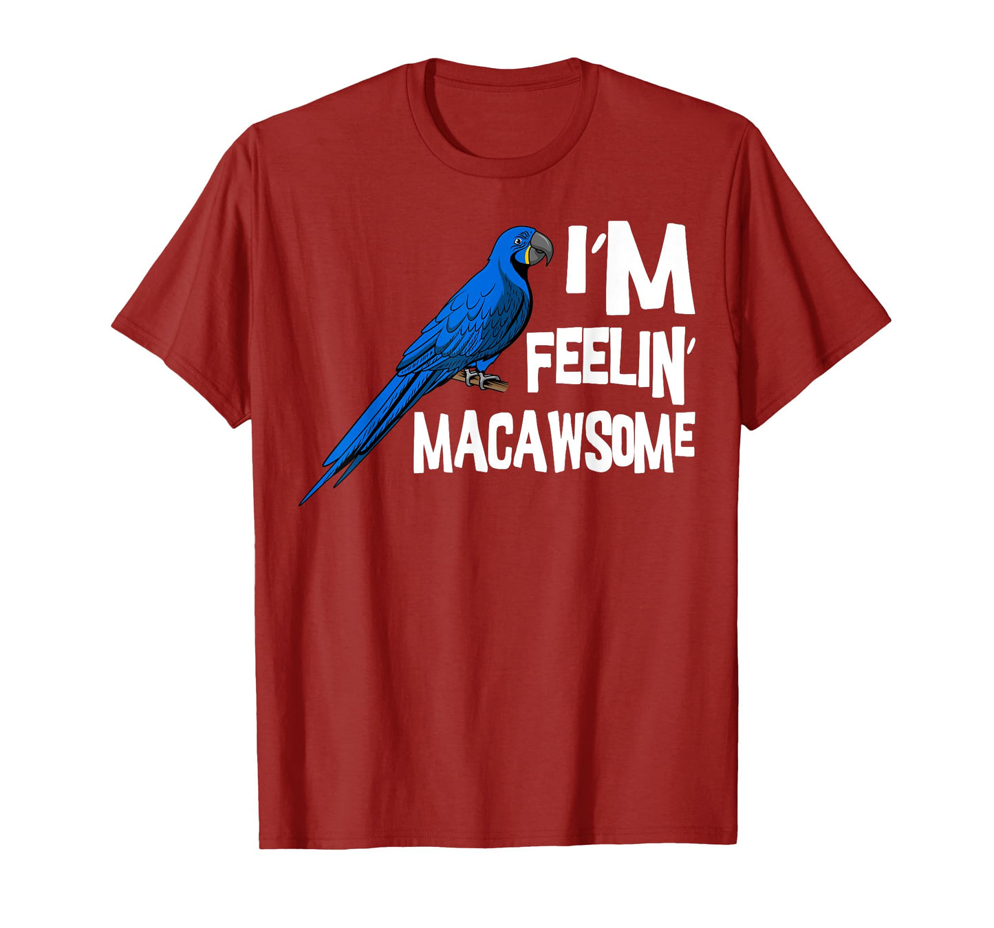 Macaw Parrot Blue Parakeet Tiel Quarrion Cage Bird Cockatoo T-Shirt