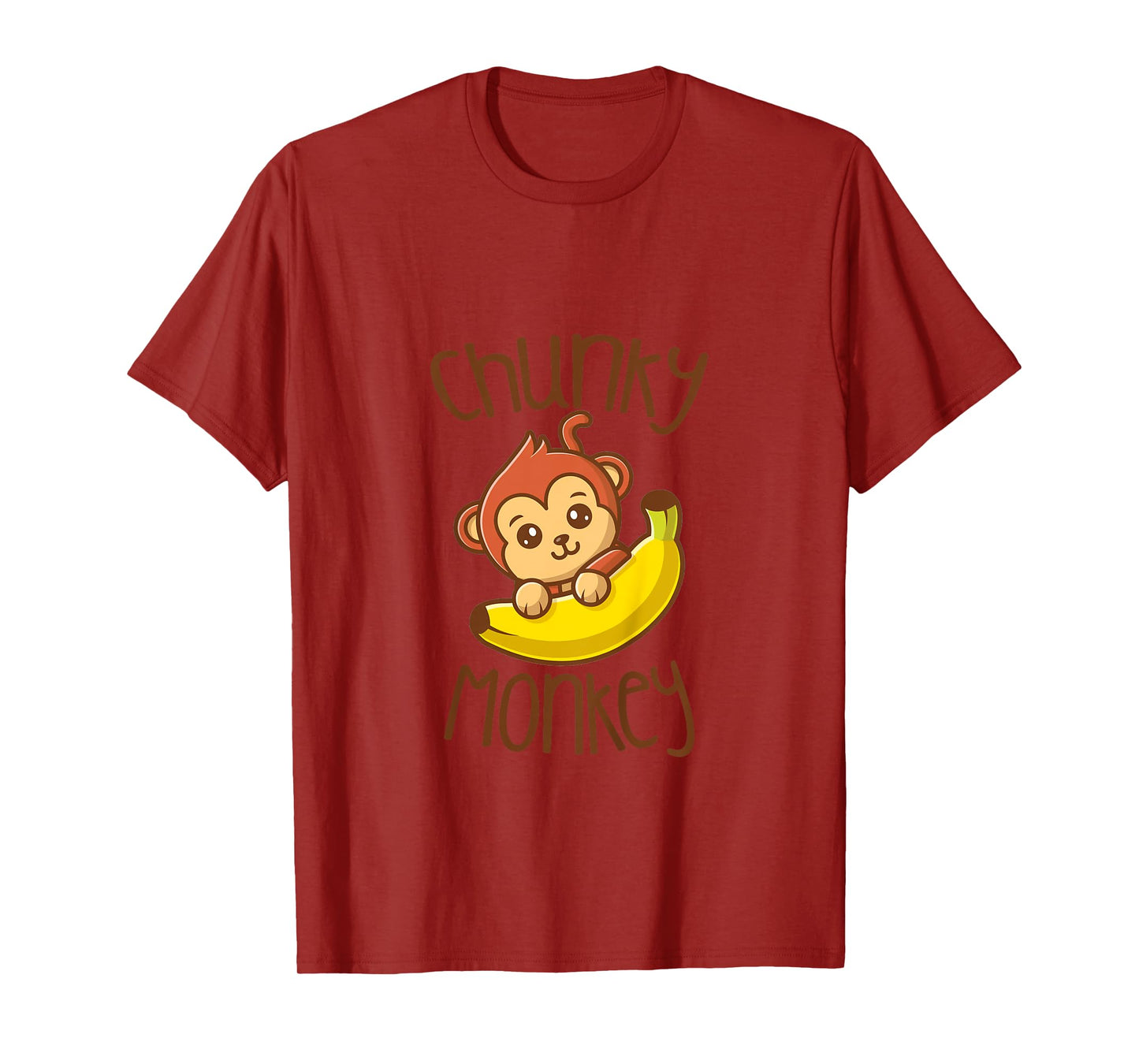 Chunky Monkey Cute Monkey Lover Baby Girl Boy Birthday Boy T-Shirt