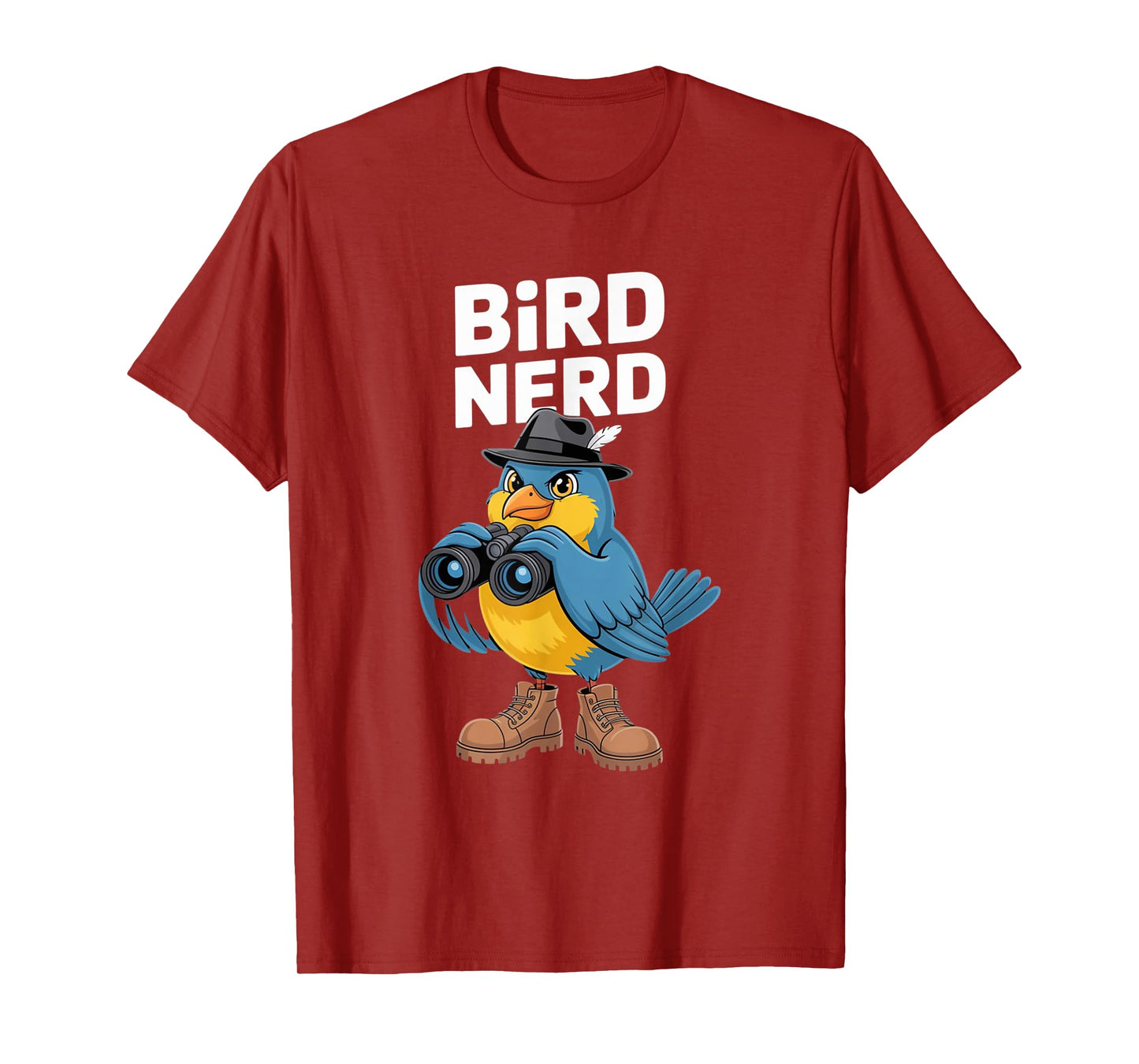 Bird Nerd Funny Bird Watching Birding Bird Lover Watcher T-Shirt