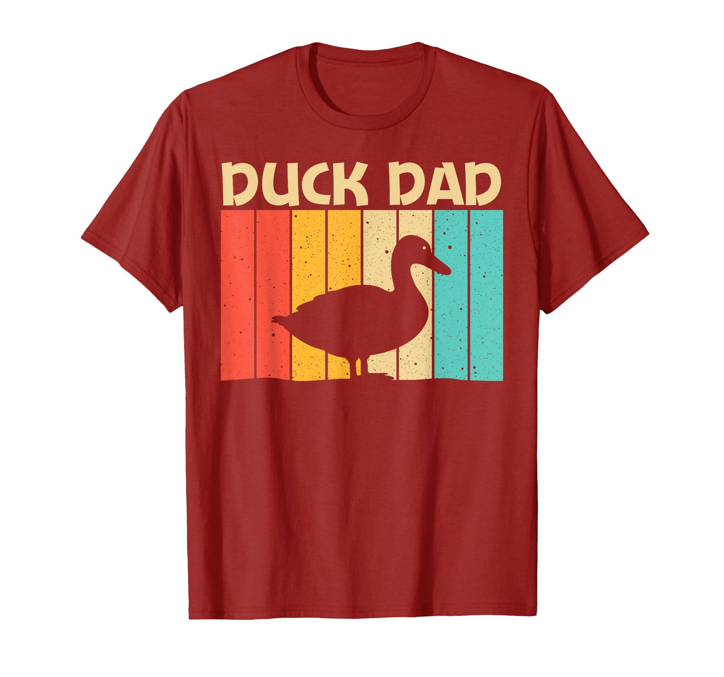 Funny Duck Design For Dad Father Duck Farmer Hunting Lovers T-Shirt