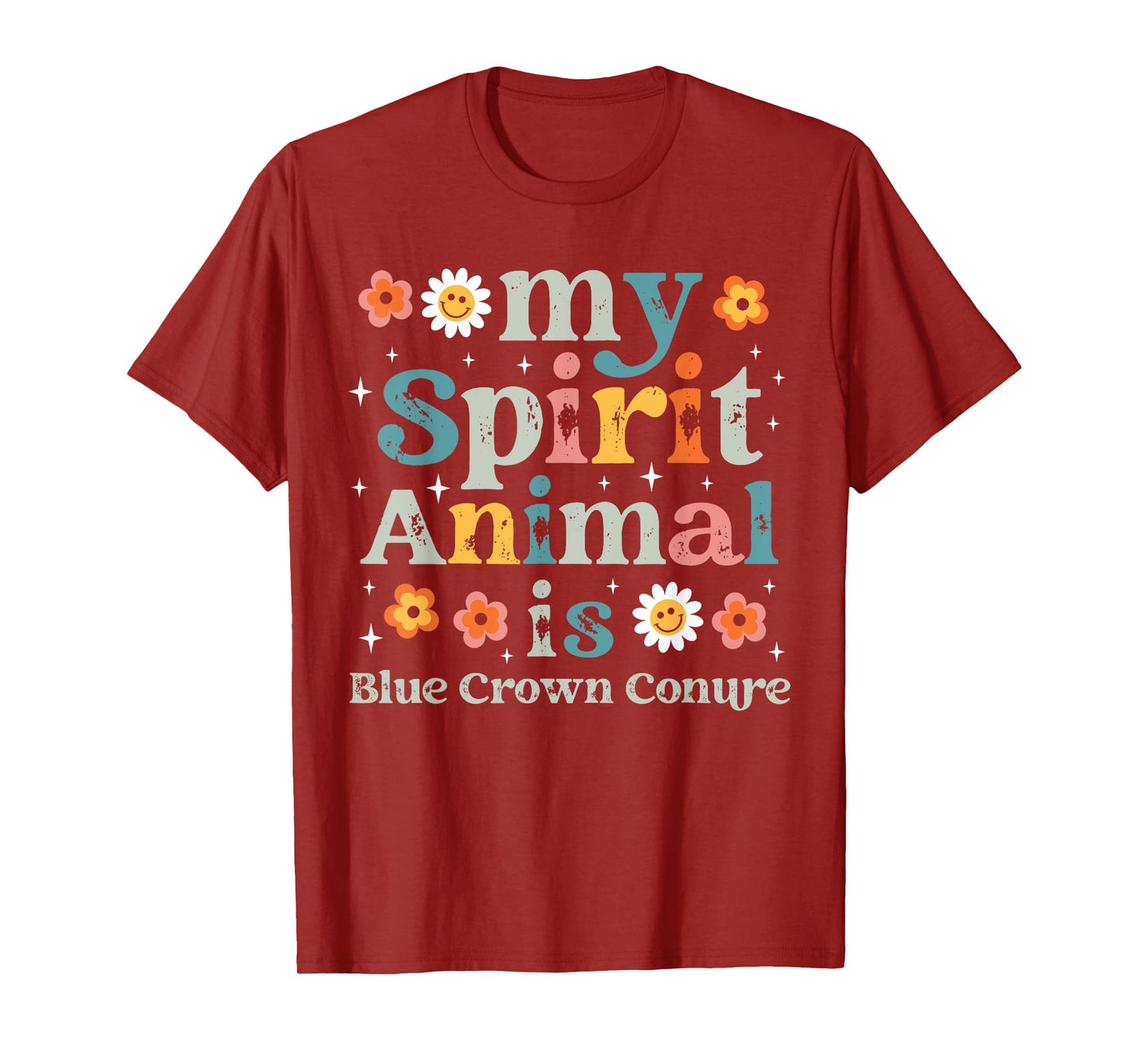 My Spirit Animal is Blue Crown Conure T-Shirt