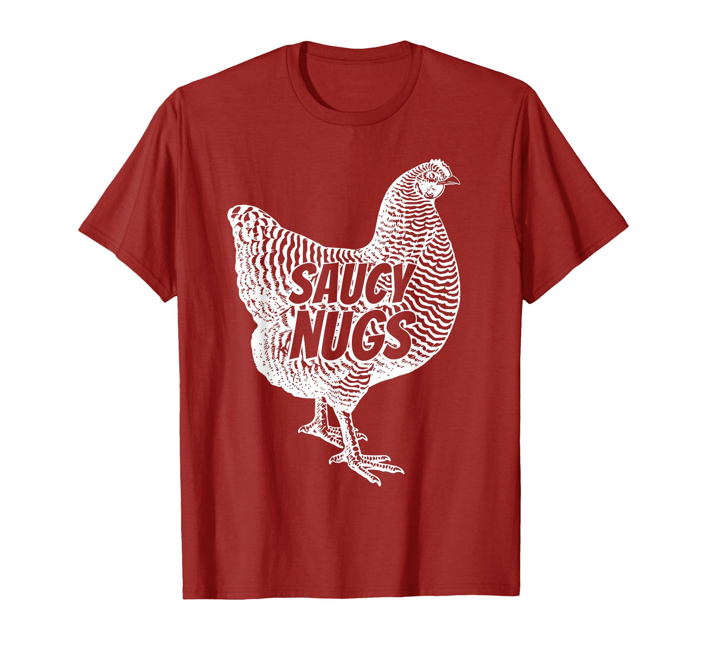 Funny Saucy Nugs Chicken Boneless Wings T-Shirt