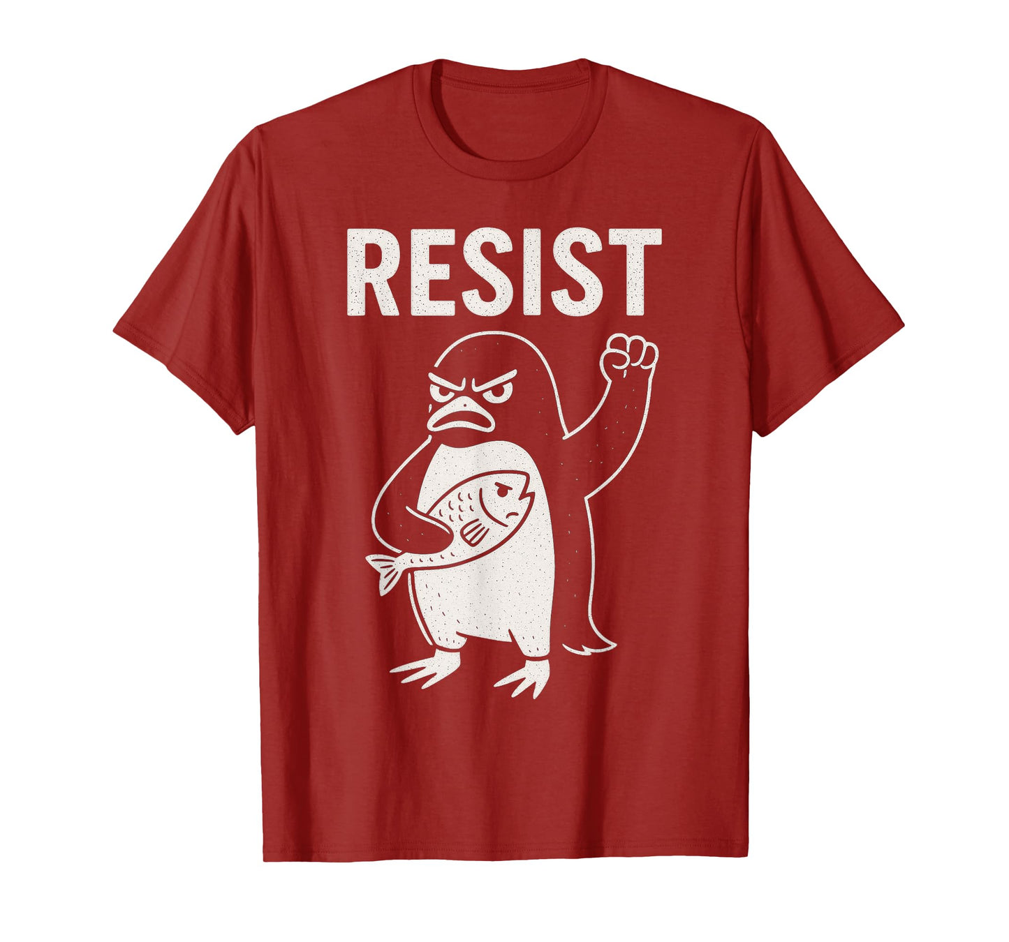 Penguin Resist Penguins Protest T-Shirt