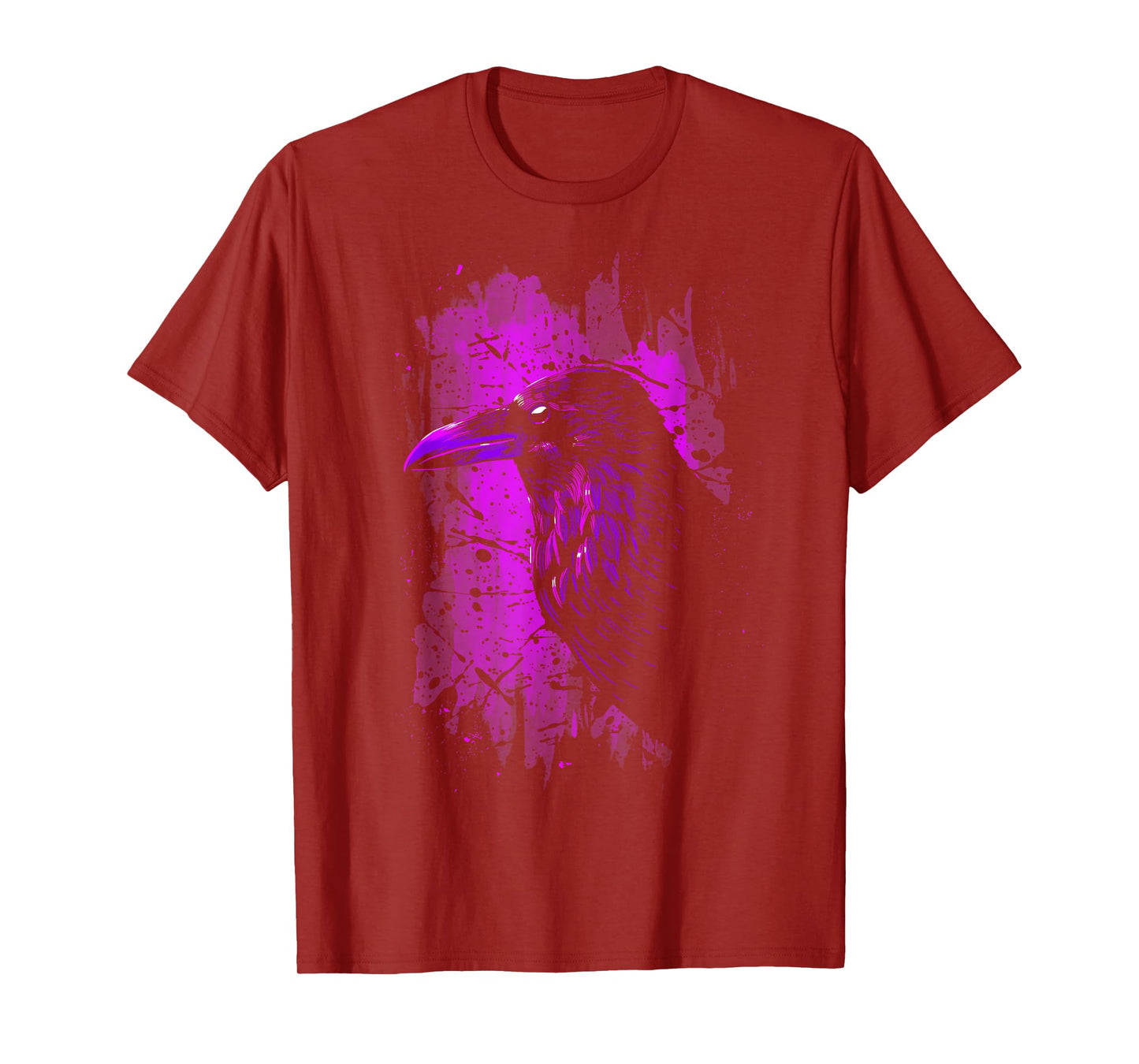 Crow purple colour T-Shirt