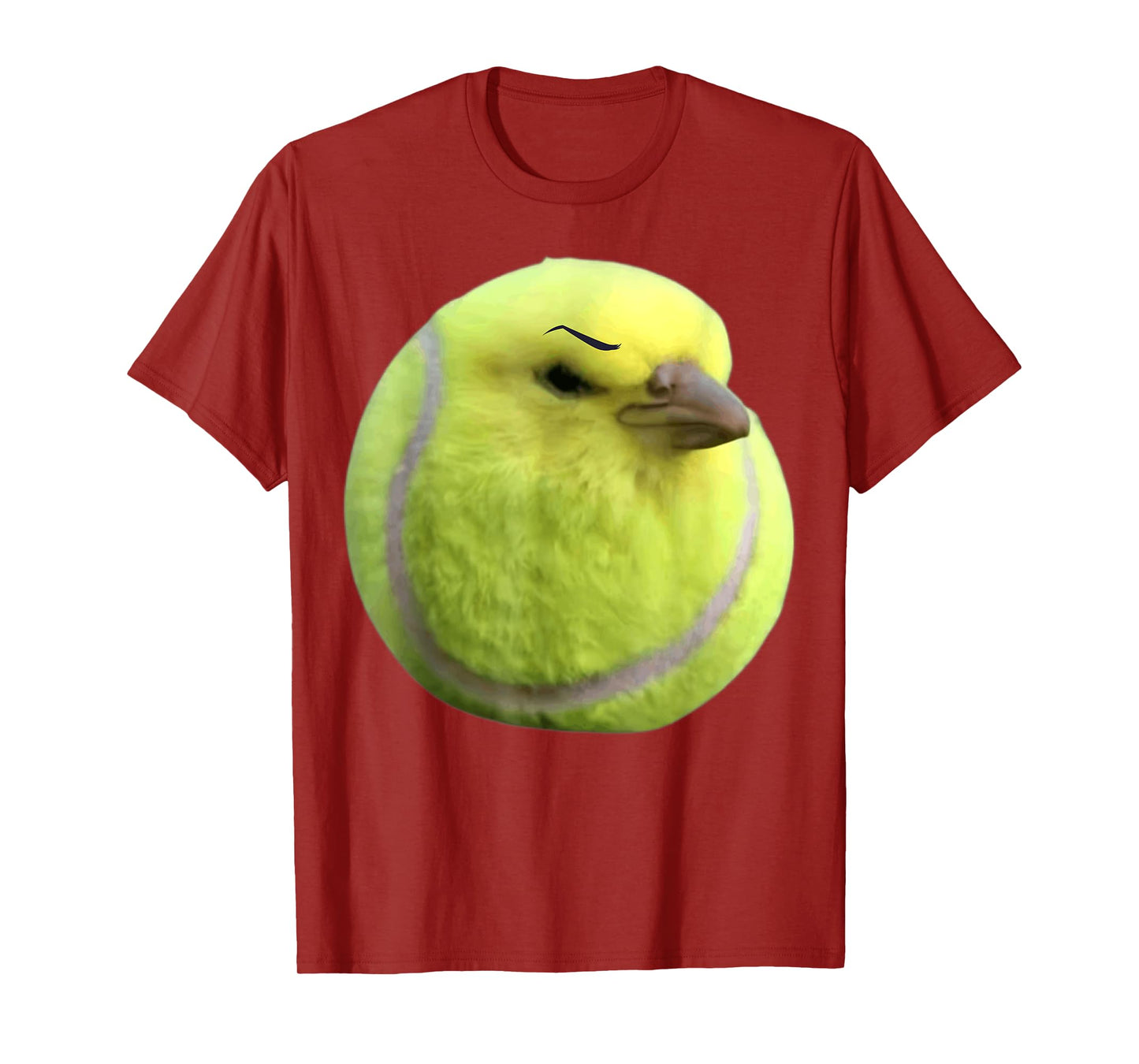 Tennis Bird Ball Meme Funny Memes Internet Memes Brainrot T-Shirt
