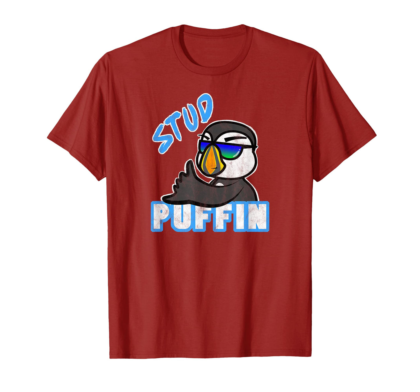 Awesome Funny Stud Puffin the Stud Muffin T-Shirt T-Shirt