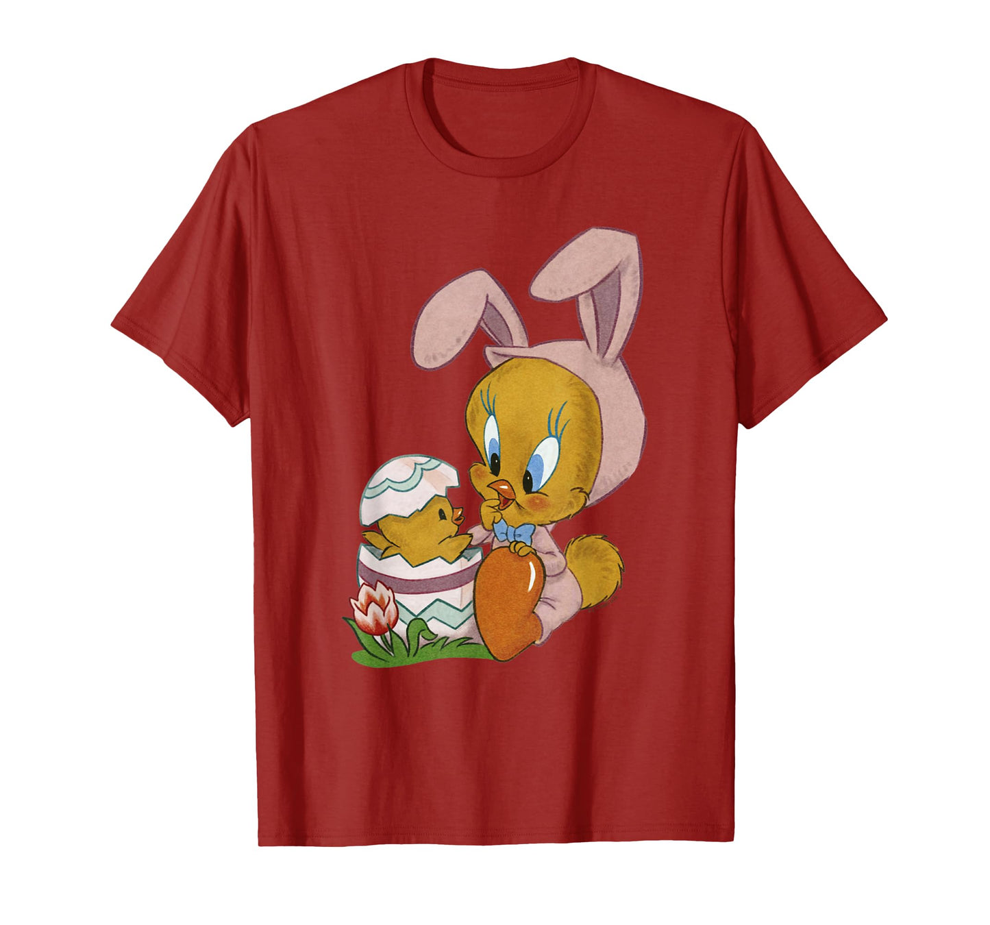 Looney Tunes Easter Bunny Tweety Bird T-Shirt