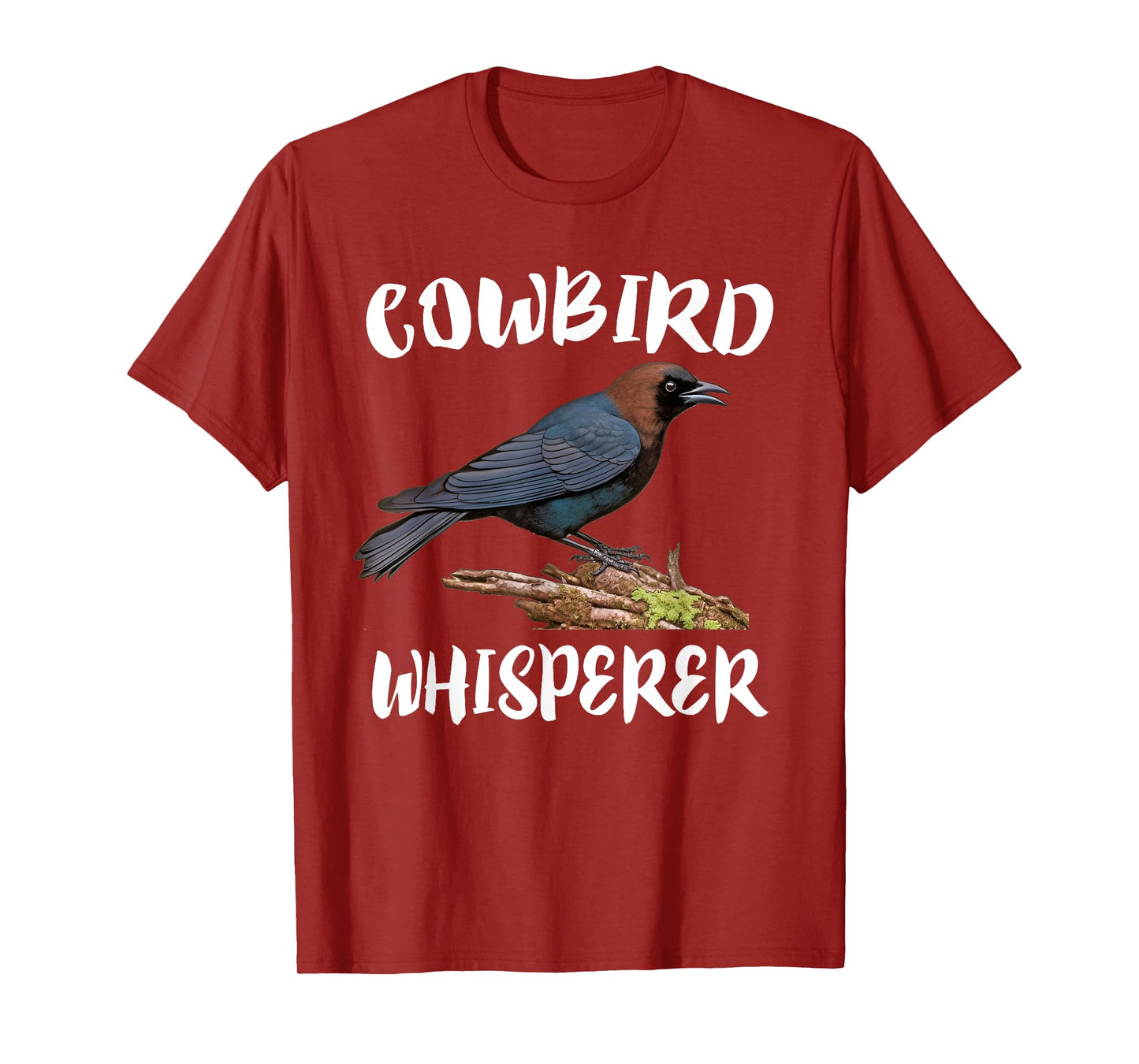 Cowbird Whisperer Bird Birding T-Shirt