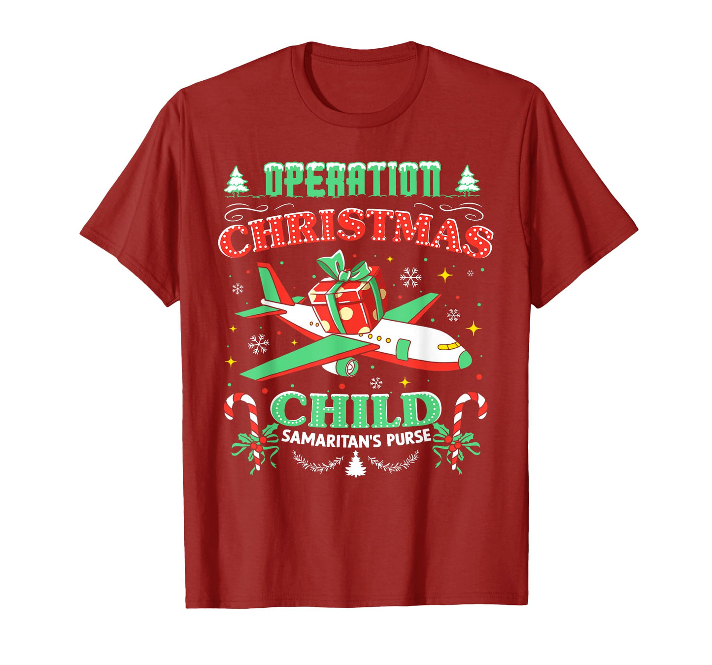 Operation Christmas Child Funny Family Matching Xmas T-Shirt