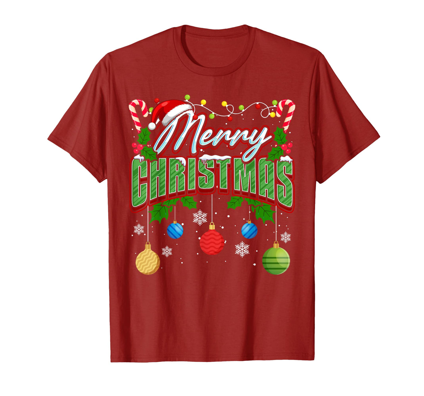 Merry Christmas Matching Family Merry Christmas Xmas T-Shirt
