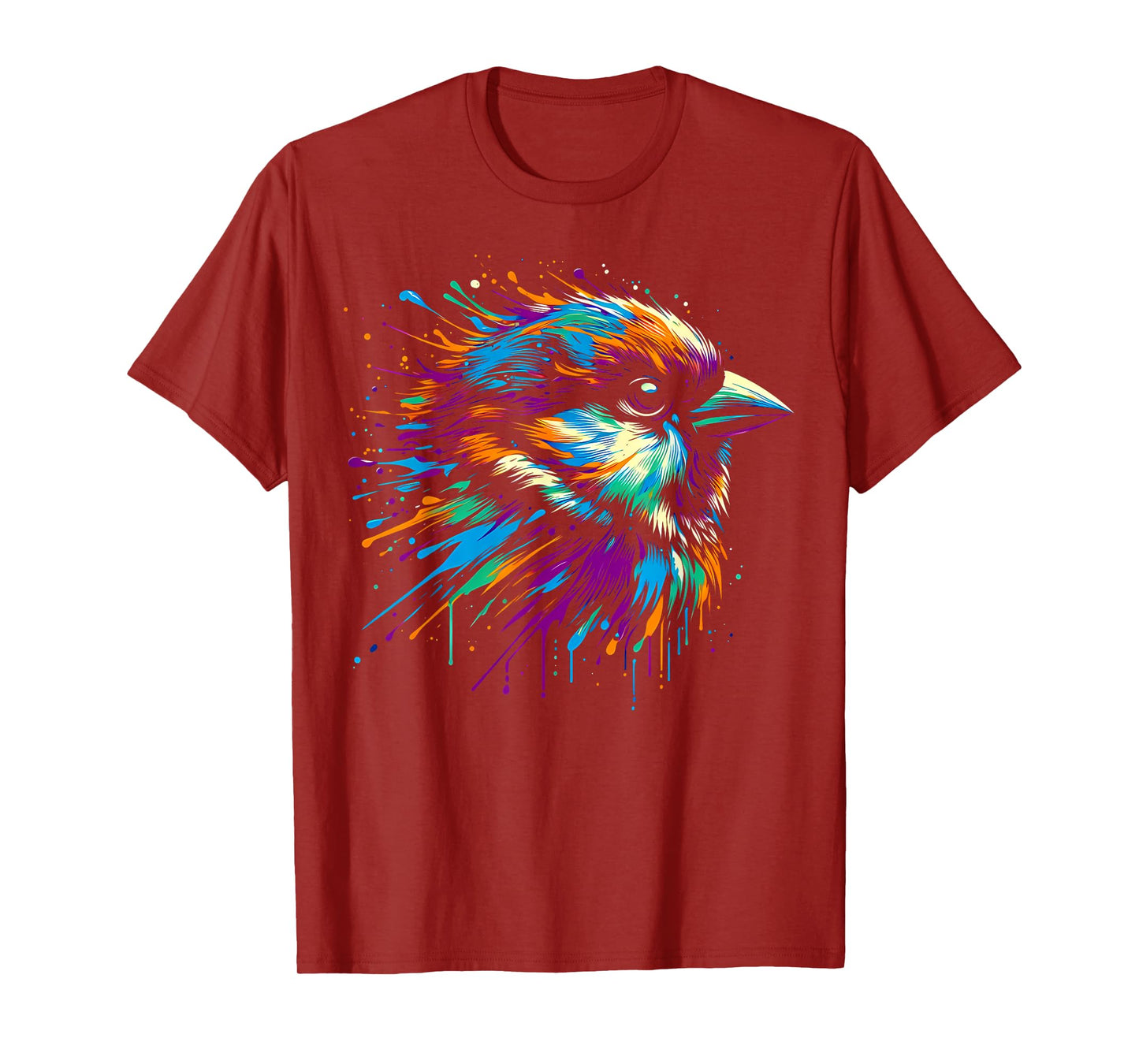 Sparrow Minimalist and Vibrant Style Birthday Christmas T-Shirt