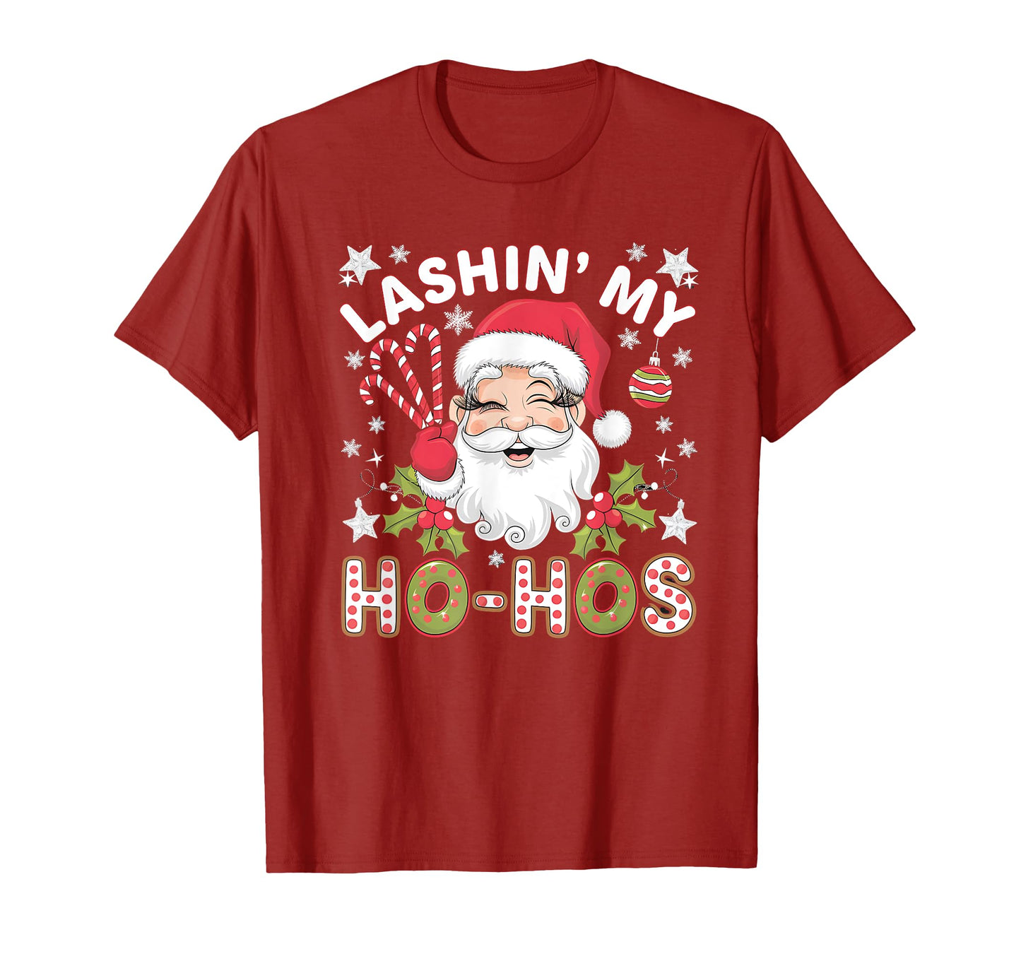Xmas Cosmetics Lash Artist Lash Tech For Women Girls T-Shirt