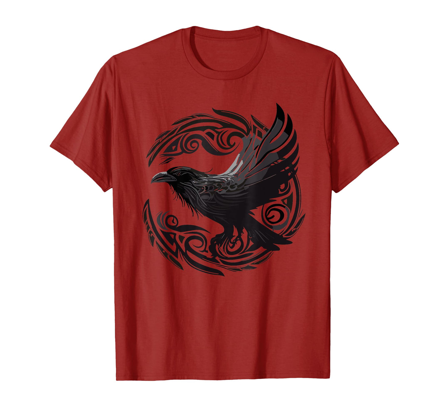 Crow Raven Norse Mythology Viking Vikings Nordic Bird T-Shirt