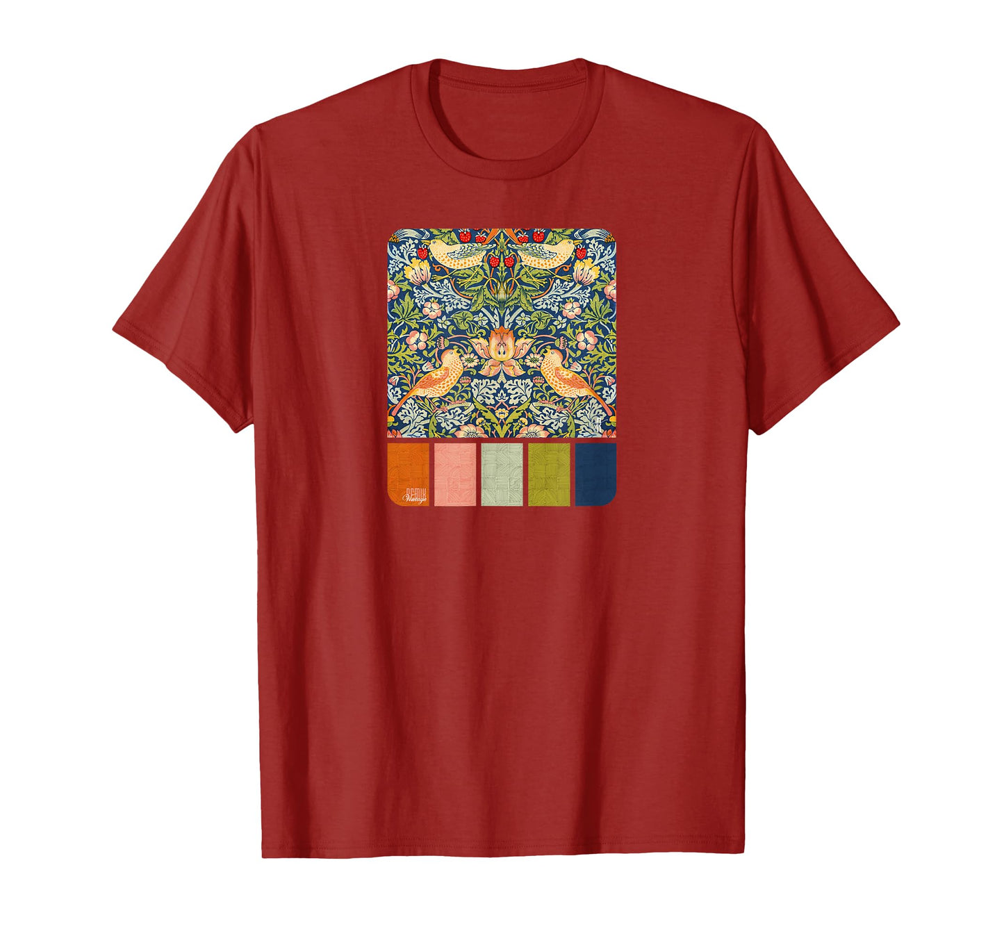 Color Swatch Collection No.2, Bird Lovers T-Shirt