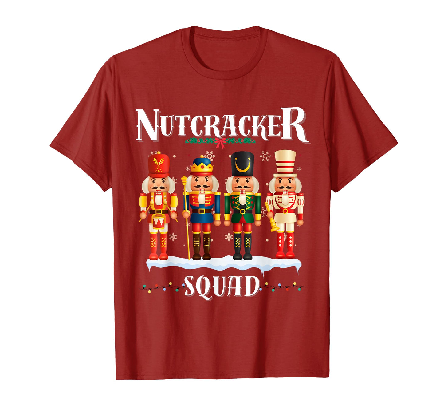 Nutcracker Squad Christmas Pajama Holiday Fun Festive boys T-Shirt