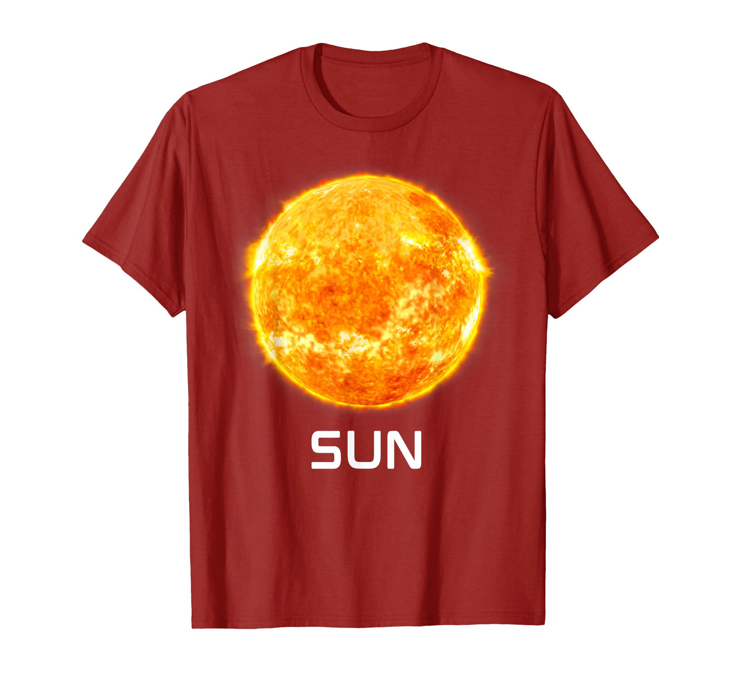 Solar System Planet Sun Outer Space T-Shirt