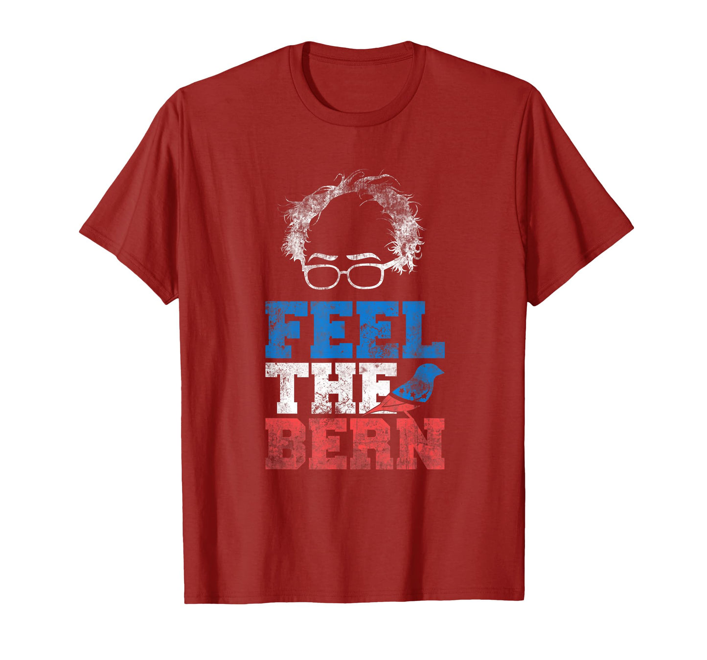 Bernie 2020 - Feel The Bern Bernie Sanders Sparrow Bird T-Shirt