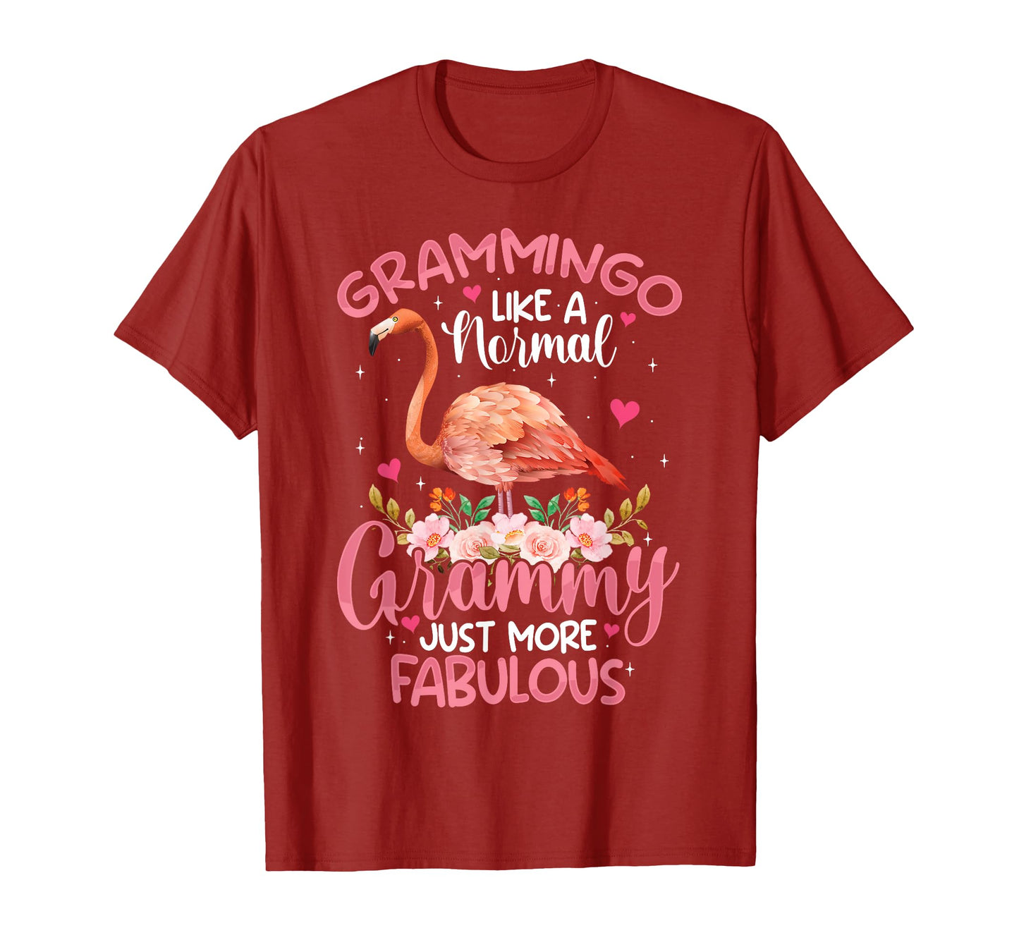 Grammingo like a normal Grammy Funny Flamingo Lover Grandma T-Shirt