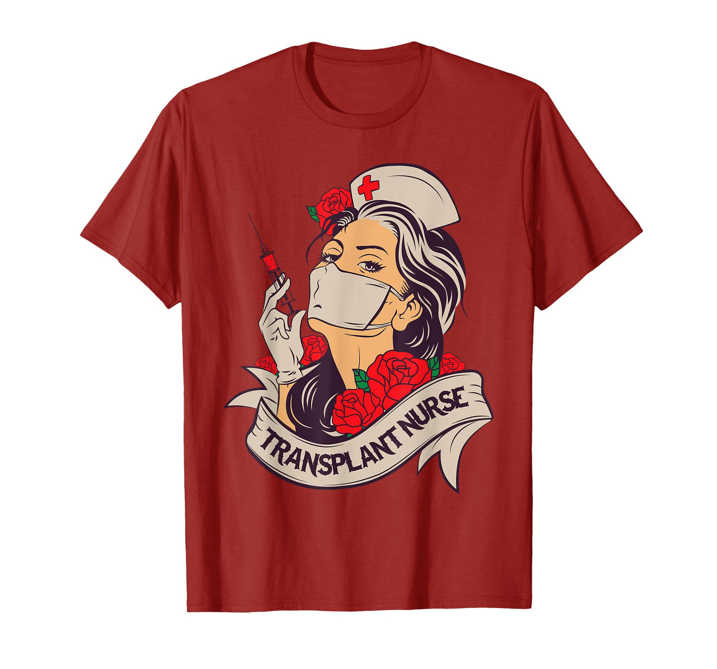 Transplant Nurse RN Funny Graphic for Nurse Practitioner T-Shirt