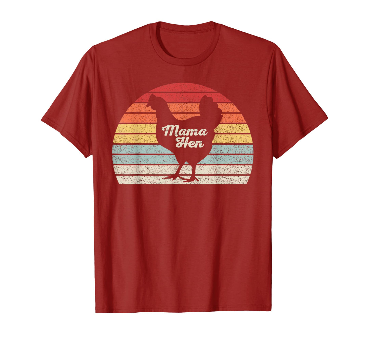 Vintage Retro Mother's Day Mama Hen Chicken Mom Farm T-Shirt