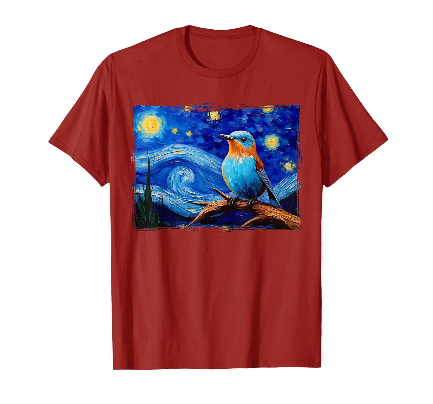 Patience Bluebird of Happiness Blue Bird Eastern Bluebird T-Shirt