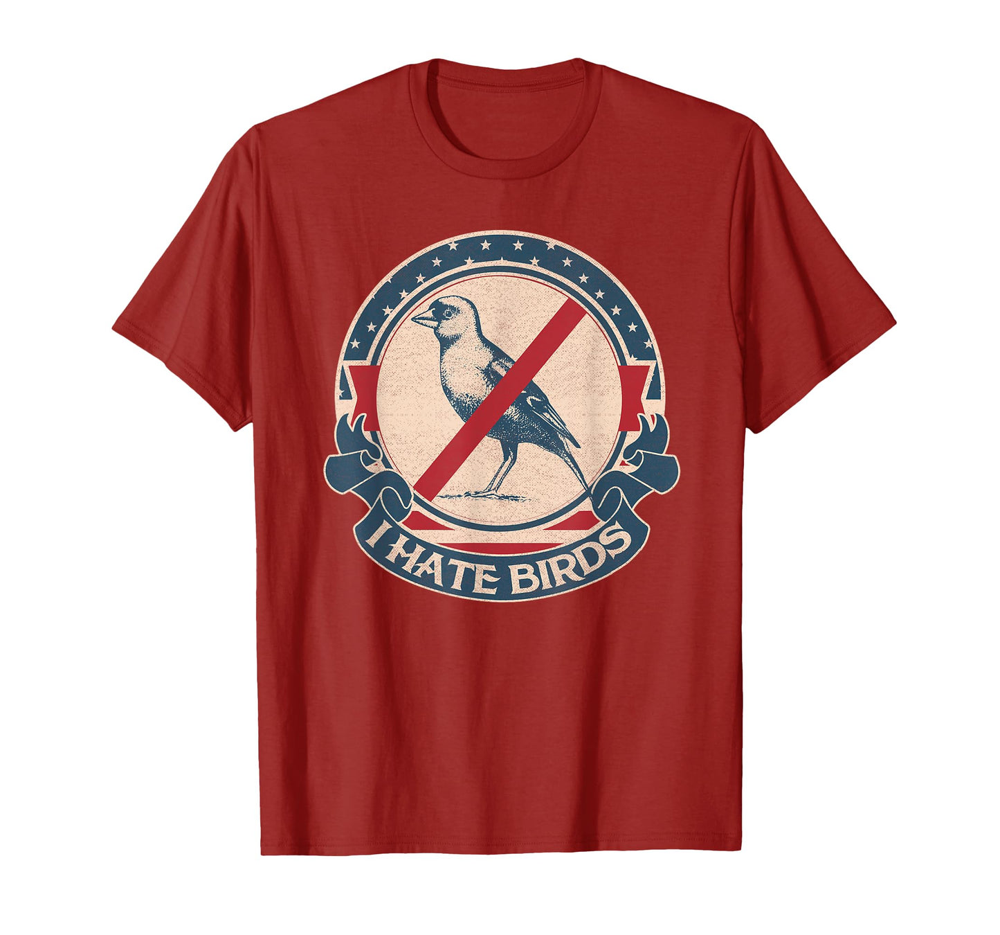 I hate birds vintage T-Shirt
