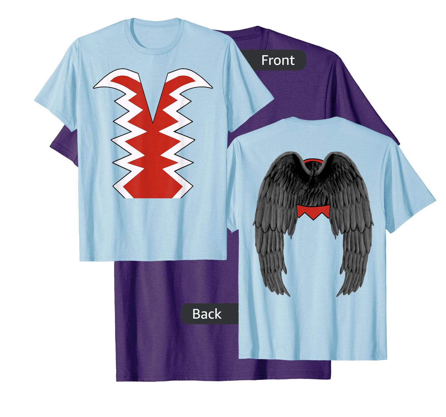 (Wings on Back) Flying Monkeys Costume Oz Halloween Costume T-Shirt