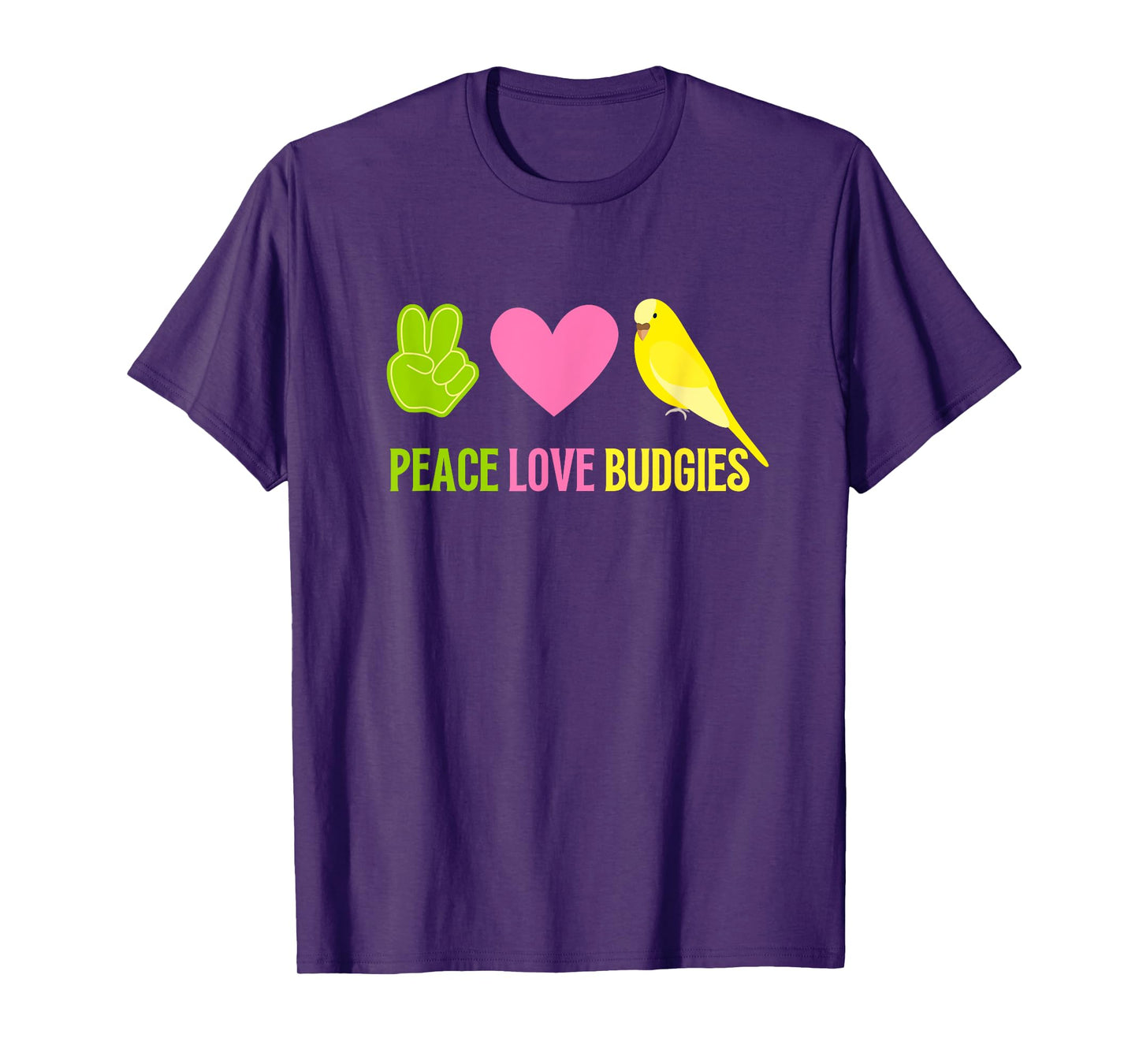 Budgie Shirt Pet Bird Budgie Parakeet Budgerigar T-Shirt