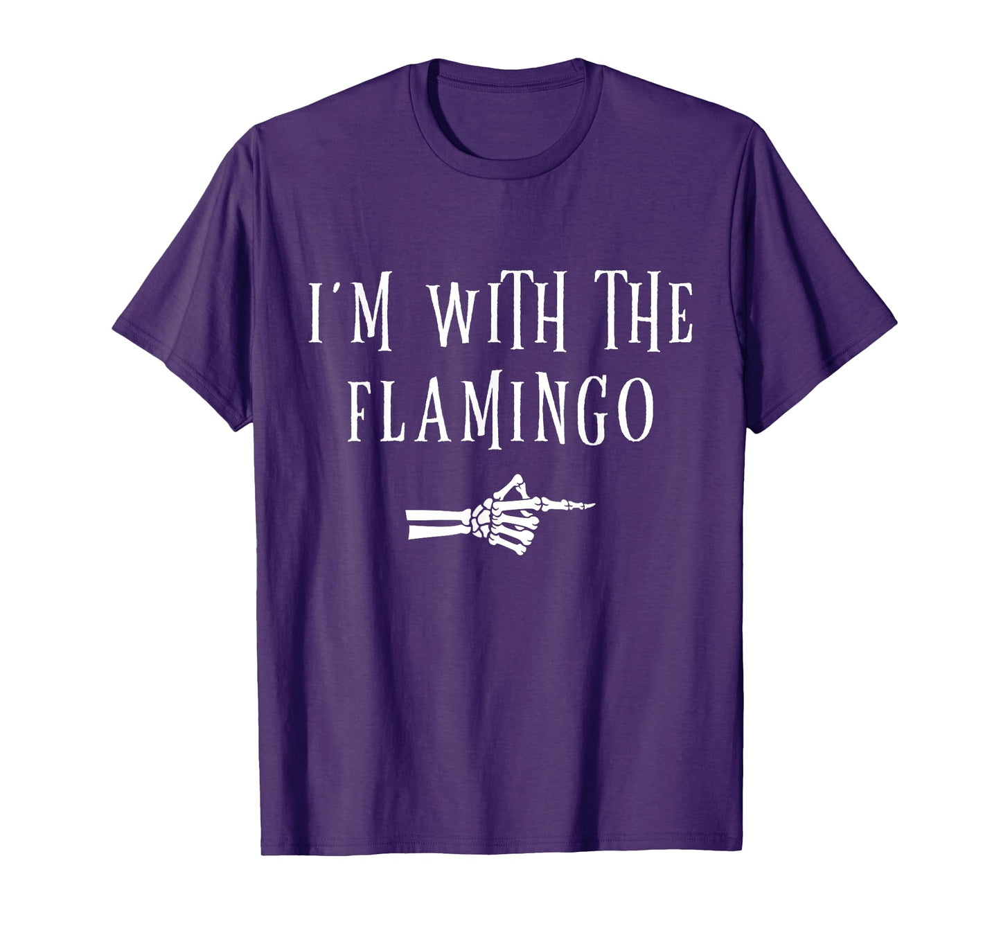 I'm With Flamingo Halloween Costume Party Matching Flamingo T-Shirt