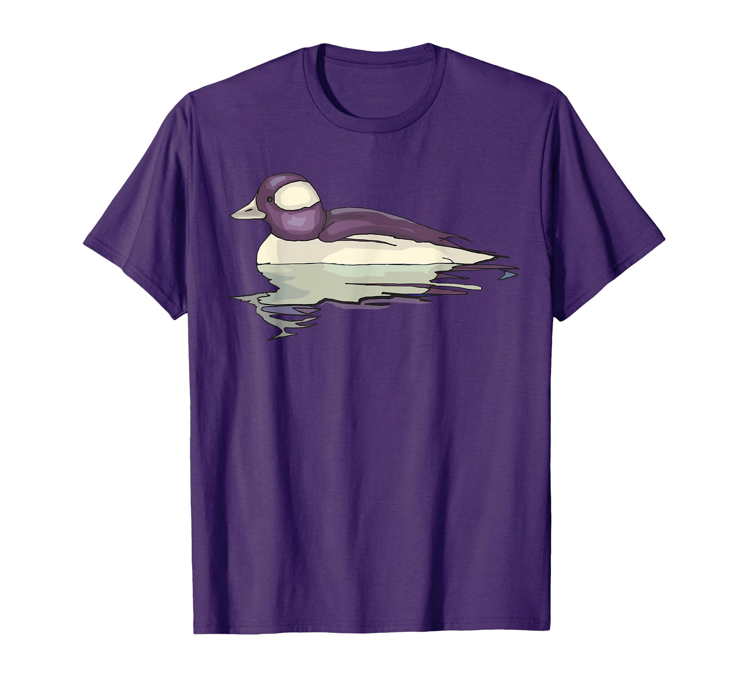 Bufflehead Duck Art Illustration T-Shirt