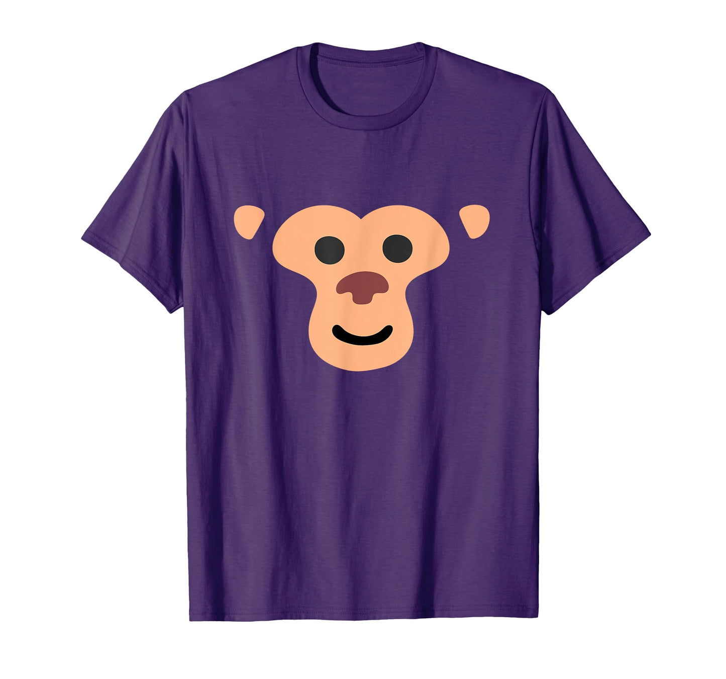 Cute Monkey Face T-Shirt Awesome Halloween Costume Gift Tee T-Shirt